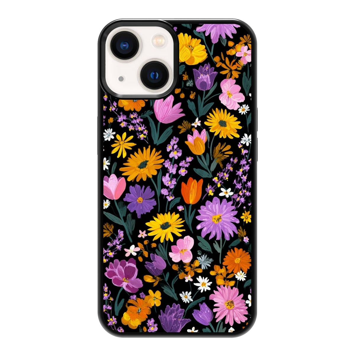 Vintage Green Herb Botanical Leaf Sketch Nature Phone Case, Shockproof Protective Cover for iPhone 11 12 13 14 15 16 17 Pro Max Plus Mini XR 7 8 SE