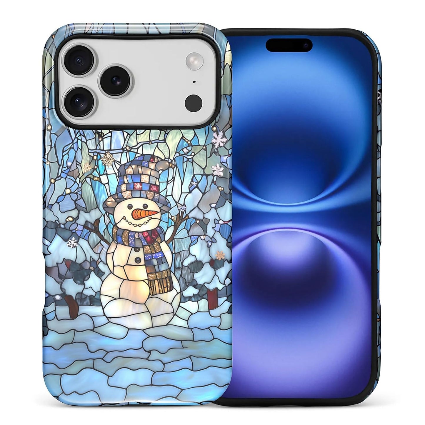 for iPhone 17 Pro Max Case,Hybrid 2-Layer Hard Shell + Silicone Protective Case -Resistant Shockproof- Ally's Dog's Cute College Summer Flower Collage
