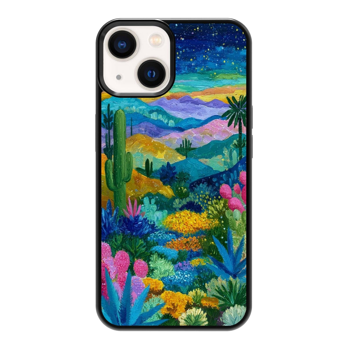 Vibrant Redwood Forest Path Wildflowers Nature Landscape Phone Case, Shockproof Protective Cover for iPhone 11 12 13 14 15 16 17 Pro Max Plus Mini XR 7 8 SE