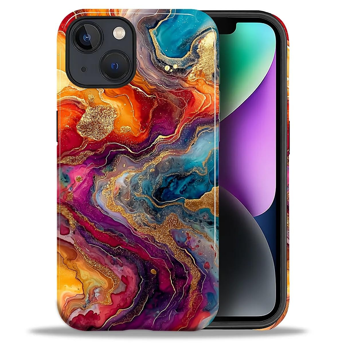 CARLOCA Case for iPhone 16 Pro,Vintage Cat Animal Pet Lover Collage Design Hybrid Dual Protection Soft TPU + Hard PC, Shockproof & Anti-Scratch Cover Men Women Stylish Protective Phone Case