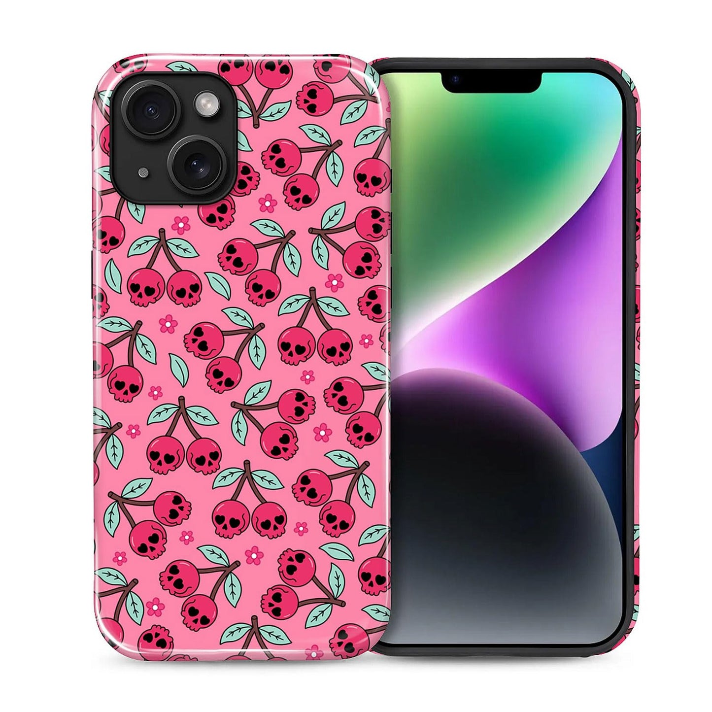 for iPhone 17 Pro Max Case,Hybrid 2-Layer Hard Shell + Silicone Protective Case -Resistant Shockproof- Ally's Dog's Cute College Summer Flower Collage