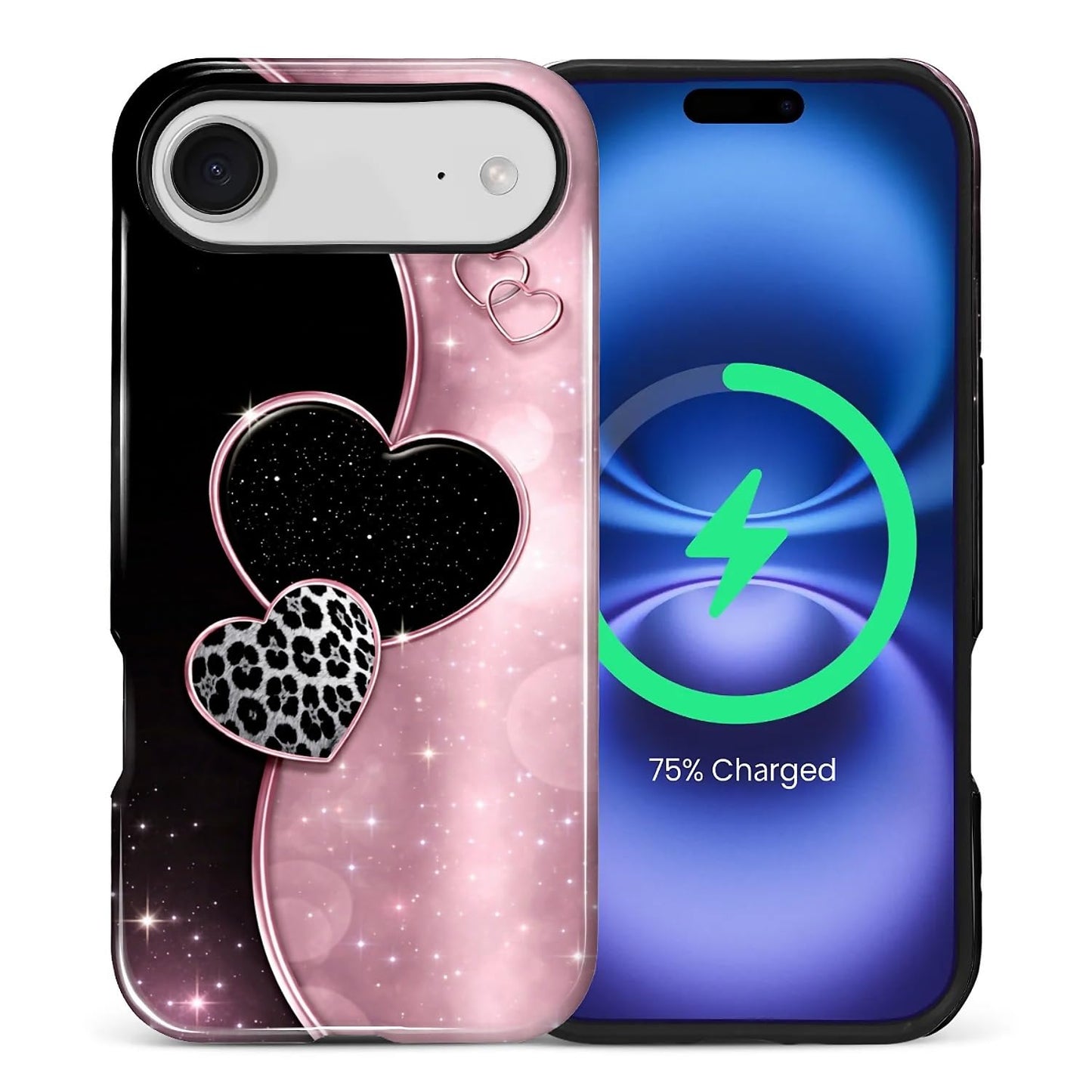 Case Compatible with iPhone 17 [Compatible with MagSafe] Hybrid 2-Layer Hard Shell Protection Case, Shockproof Protective Magnetic Cover for iPhone 17, Funny Sausage Dog Dachshund Collage