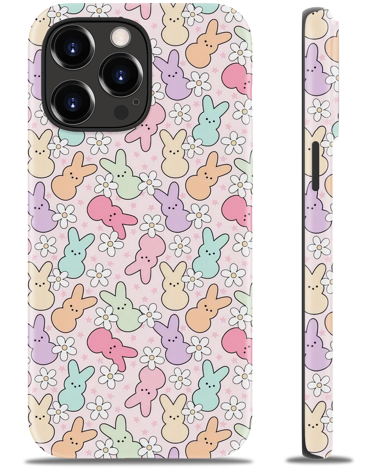 Goodon for iPhone 15 Pro Max Case, Cute Preppy Floral, MagSafe Compatible | Dual-Layer Hard Shell & Silicone, Wireless Charging, Slim Fit Phone Cover with Wildflower Designs for Women Girls