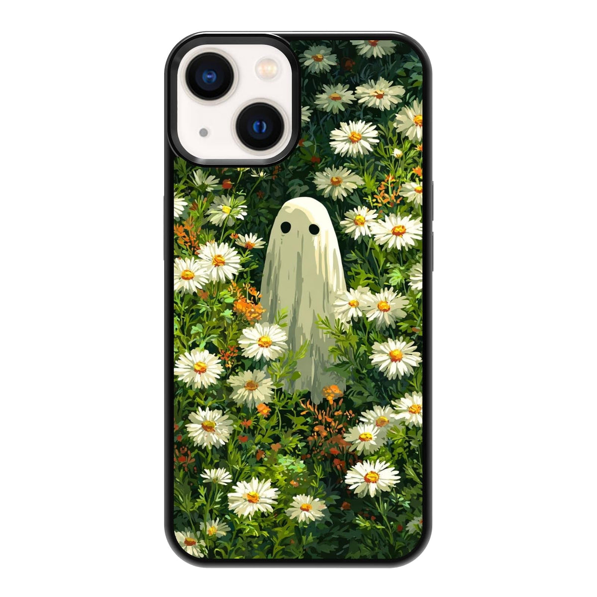 Black Cat Indoor Jungle Potted Plants Bookshelf Dark Green Botanical Urban Forest Phone Case, Shockproof Protective Cover for iPhone 11 12 13 14 15 16 17 Pro Max Plus Mini XR 7 8 SE