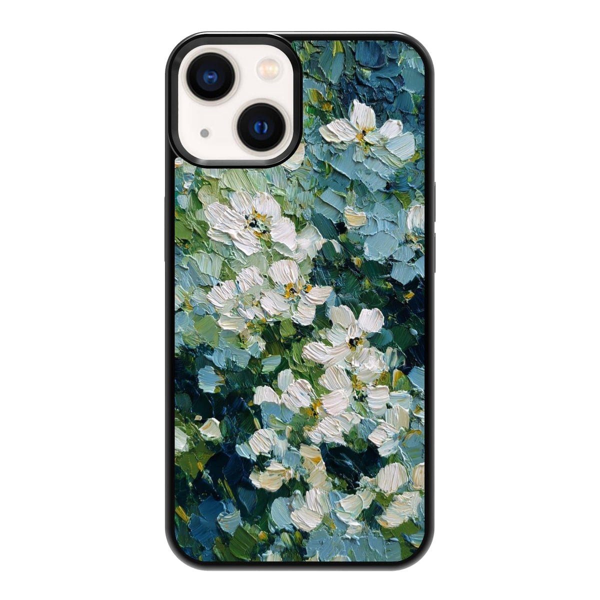 Vintage Green Herb Botanical Leaf Sketch Nature Phone Case, Shockproof Protective Cover for iPhone 11 12 13 14 15 16 17 Pro Max Plus Mini XR 7 8 SE