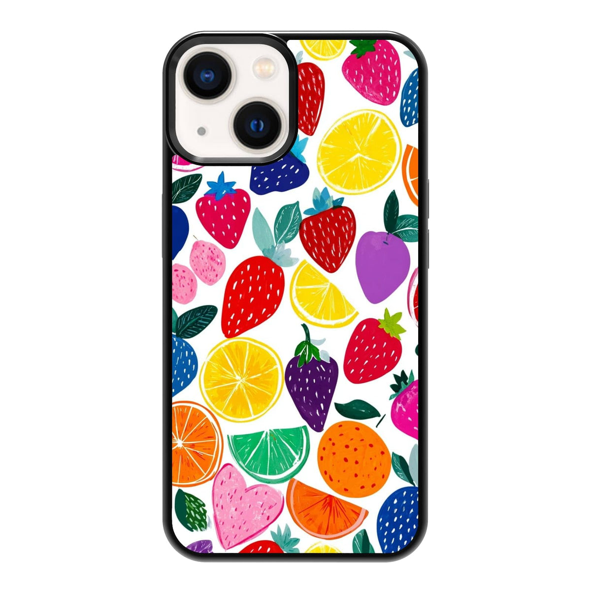 Lush Garden Wildflower Field Green Botanical Nature Aesthetic Phone Case, Shockproof Protective Cover for iPhone 11 12 13 14 15 16 17 Pro Max Plus Mini XR 7 8 SE