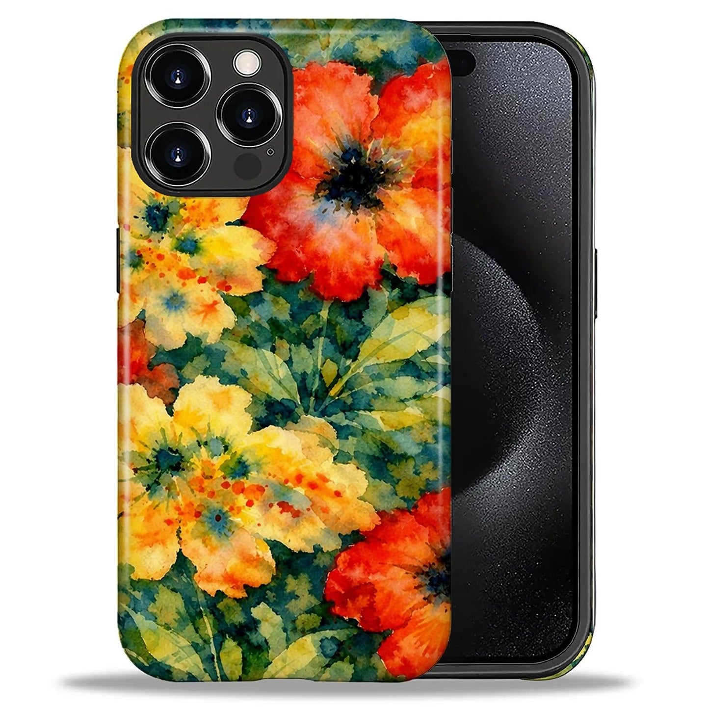 Case Compatible with iPhone 17 Pro,Double Layer Protection, Matte Finish, Anti-Drop and Anti-Fingerprint Armor -Yellow Striped Taco Vacation Sausage Dog Collage