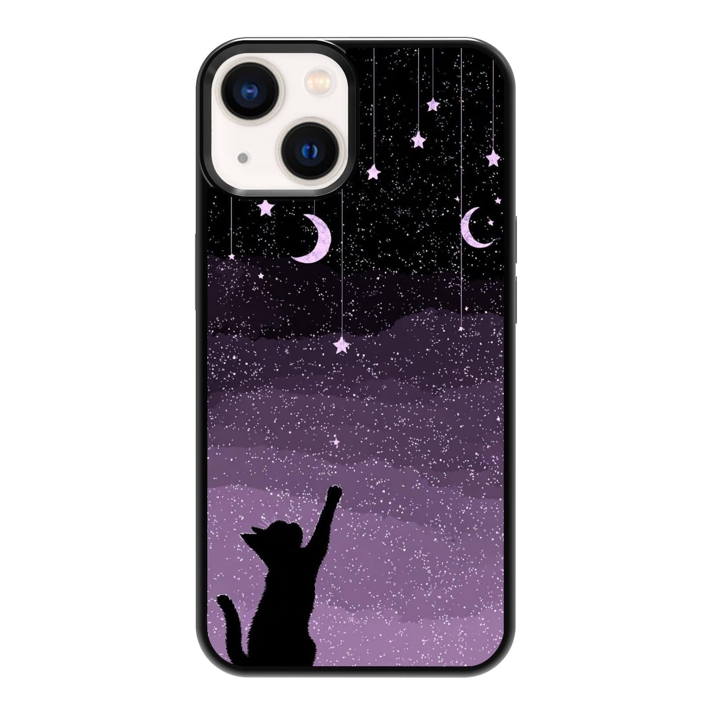 Nature Stained Glass Green Forest Tree Sunlight Phone Case, Shockproof Protective Cover for iPhone 11 12 13 14 15 16 17 Pro Max Plus Mini XR 7 8 SE