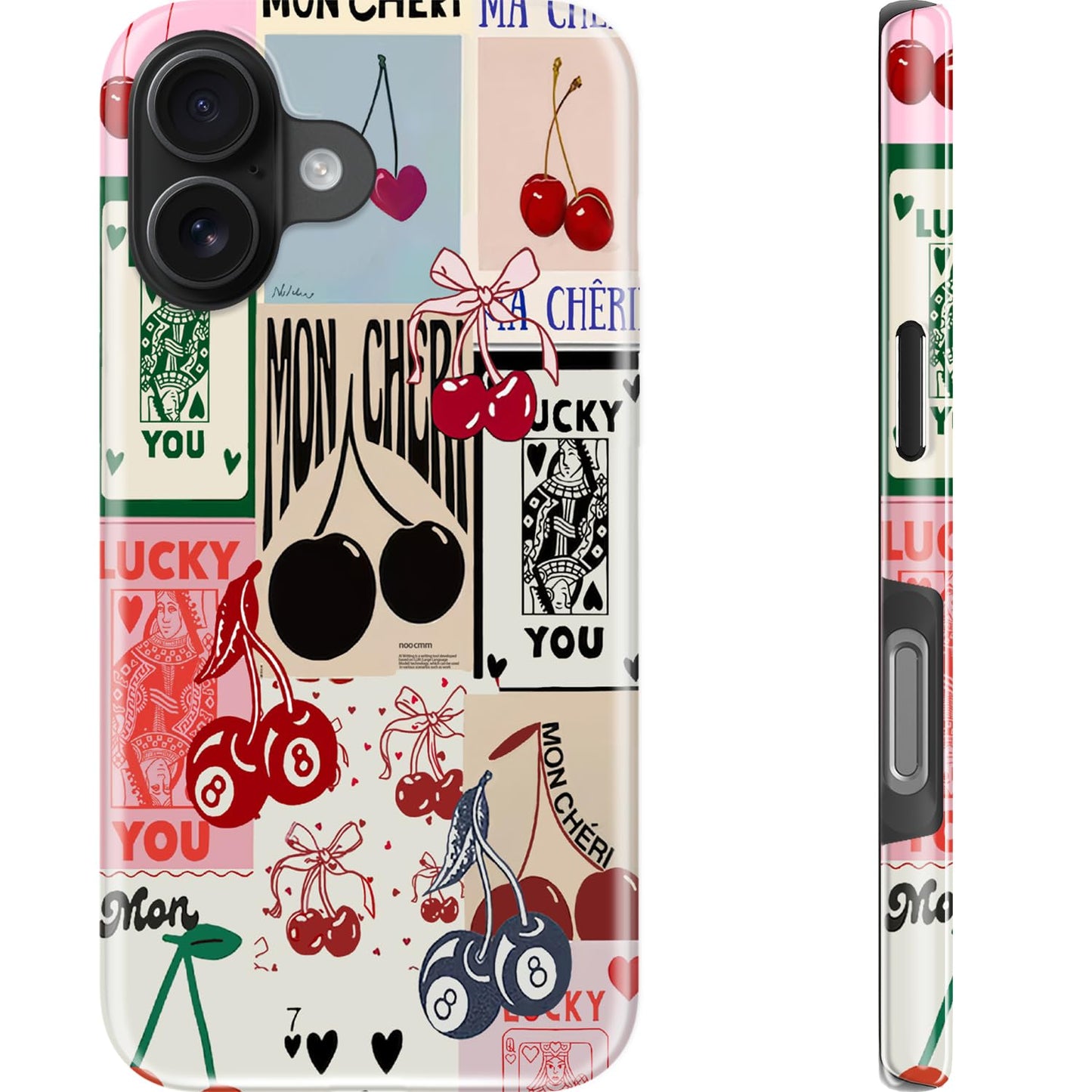Goodon for iPhone 15 Pro Max Case, Cute Preppy Floral, MagSafe Compatible | Dual-Layer Hard Shell & Silicone, Wireless Charging, Slim Fit Phone Cover with Wildflower Designs for Women Girls