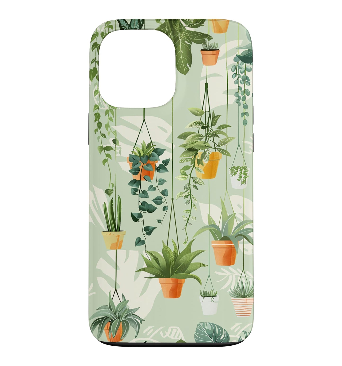 Potted Plants Botanical Gardening Case for iPhone 16