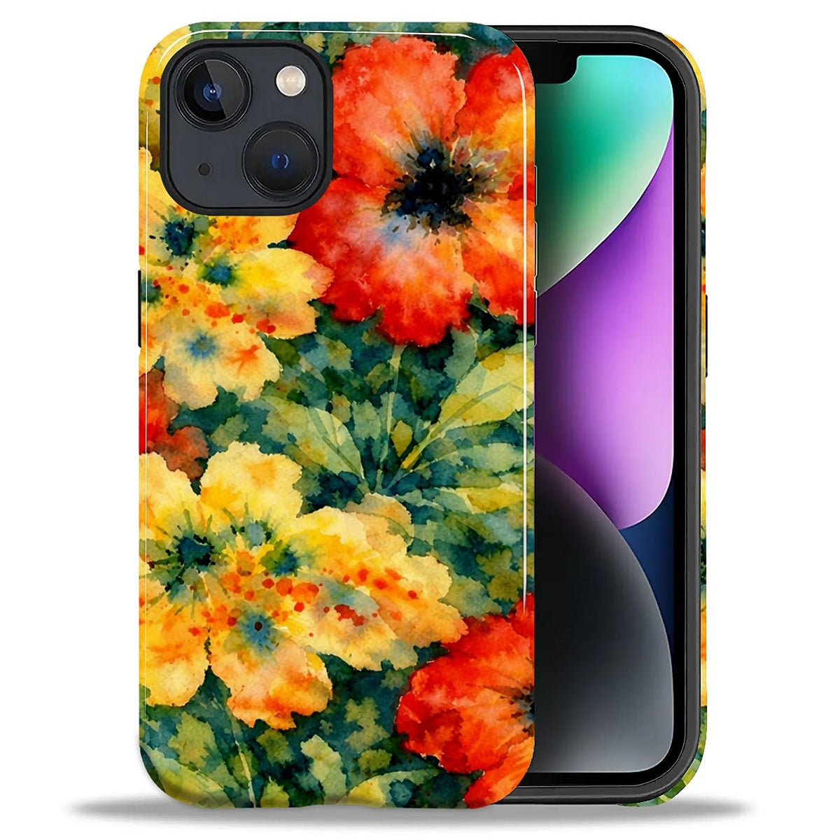 Case Compatible with iPhone 17 Pro,Double Layer Protection, Matte Finish, Anti-Drop and Anti-Fingerprint Armor -Yellow Striped Taco Vacation Sausage Dog Collage