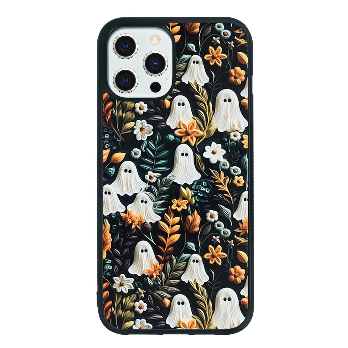 Cute Christmas Tree Bow Phone Case: Kawaii Winter Non-Slip Design Compatible with iPhone 13./14 Case for Women & Girl（14）