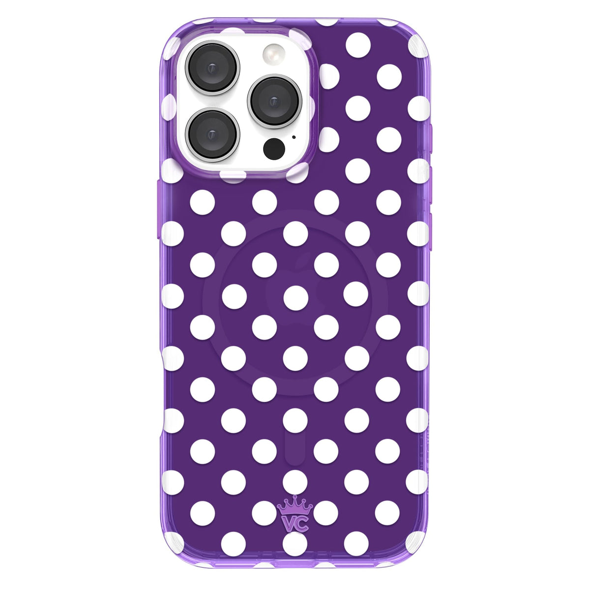 VELVET CAVIAR Christmas Phone Case for iPhone 16 - Compatible with MagSafe [10ft Drop Tested] - Holiday Peppermint Glitter Winter Theme