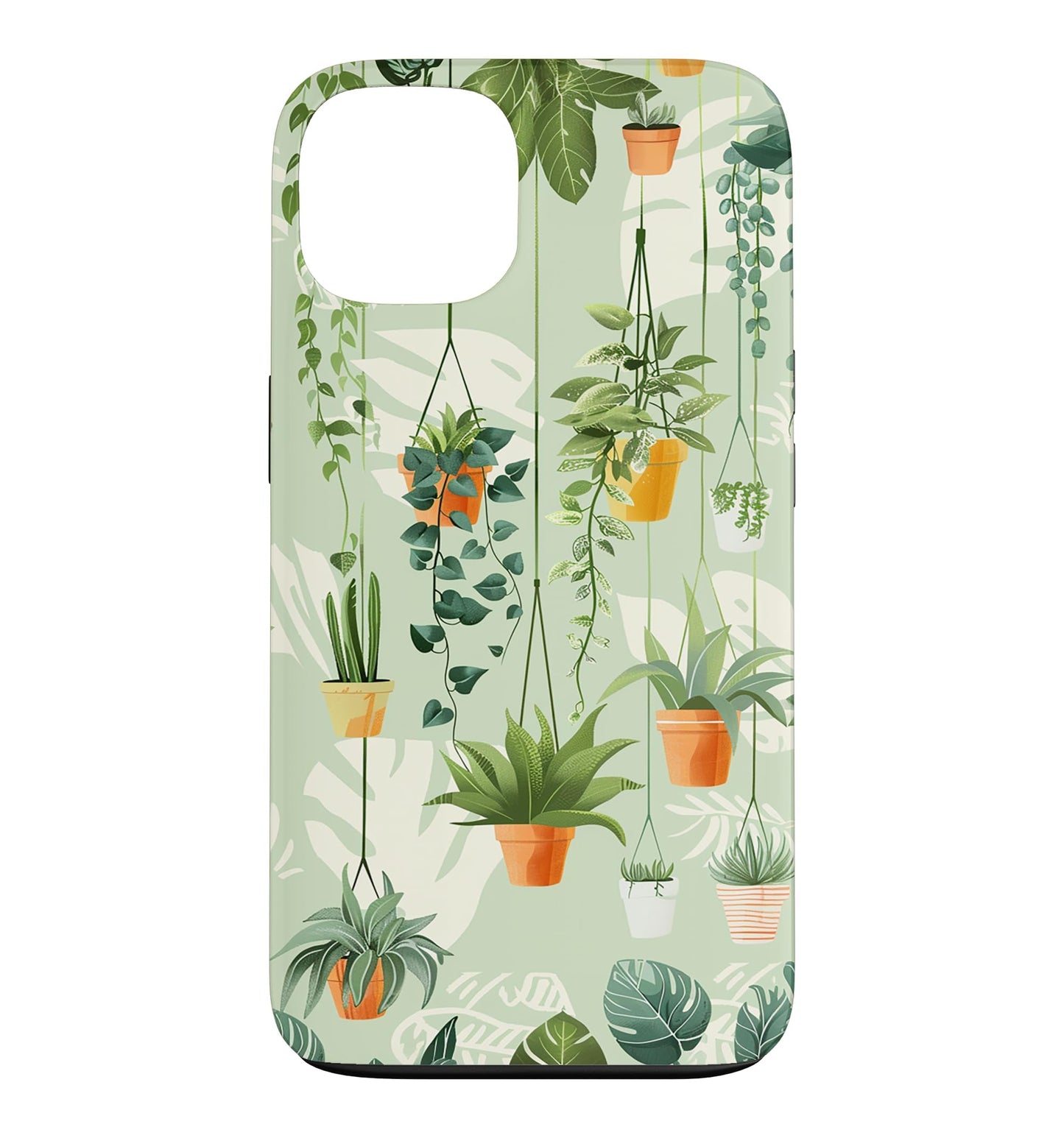 Potted Plants Botanical Gardening Case for iPhone 16