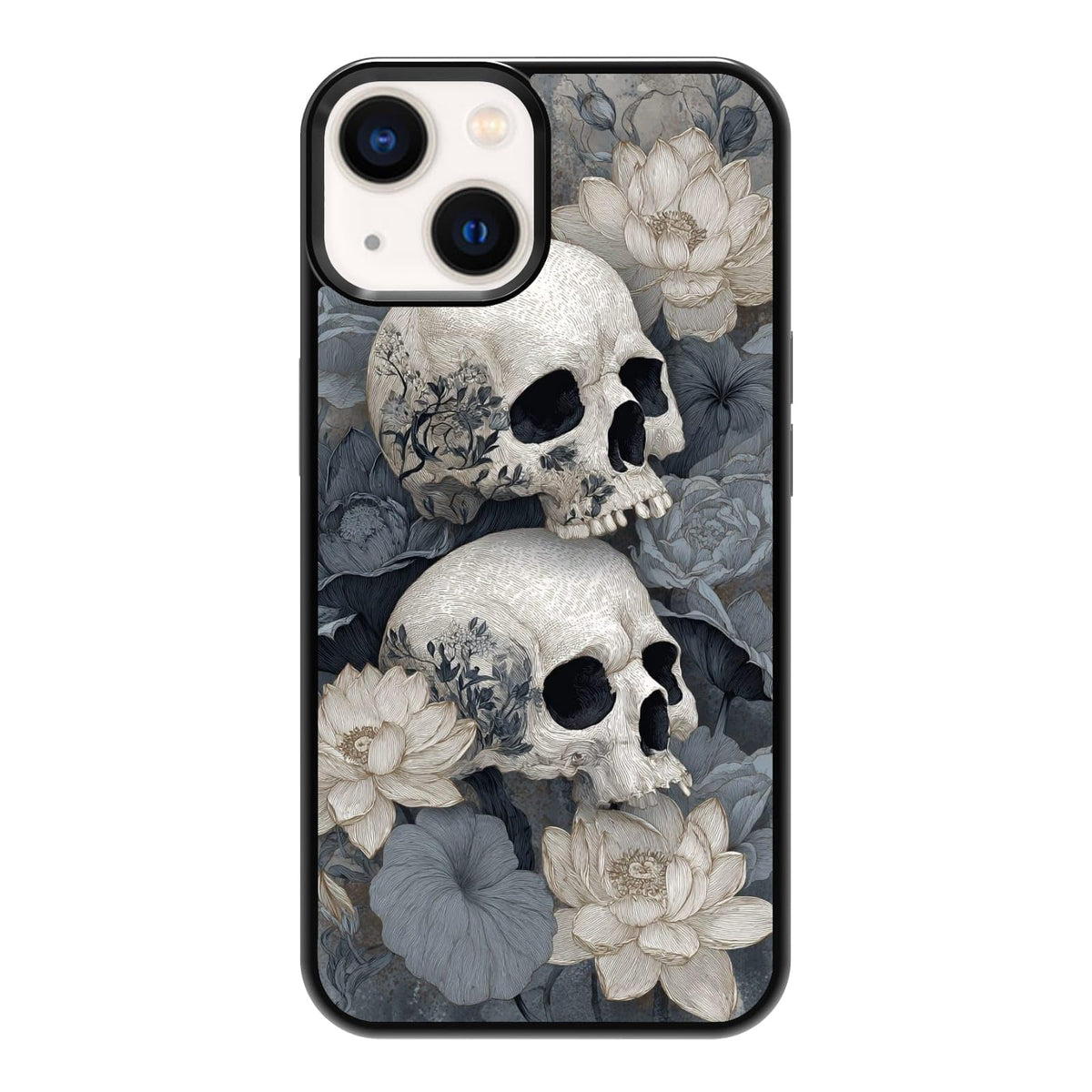 Aesthetic Bookshelf Urban Jungle Potted Plants Botanical Phone Case, Shockproof Protective Cover for iPhone 11 12 13 14 15 16 17 Pro Max Plus Mini XR 7 8 SE