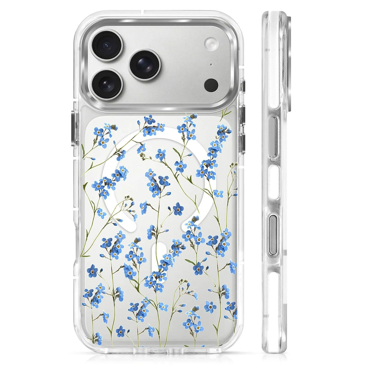 for iPhone 15 Case,Compatible with MagSafe,The Transparent TPU Silicone Protects The Phone Case from Drops, Slips and Fingerprints.Blue Ocean Whale Shark Octopus Turtle Collage