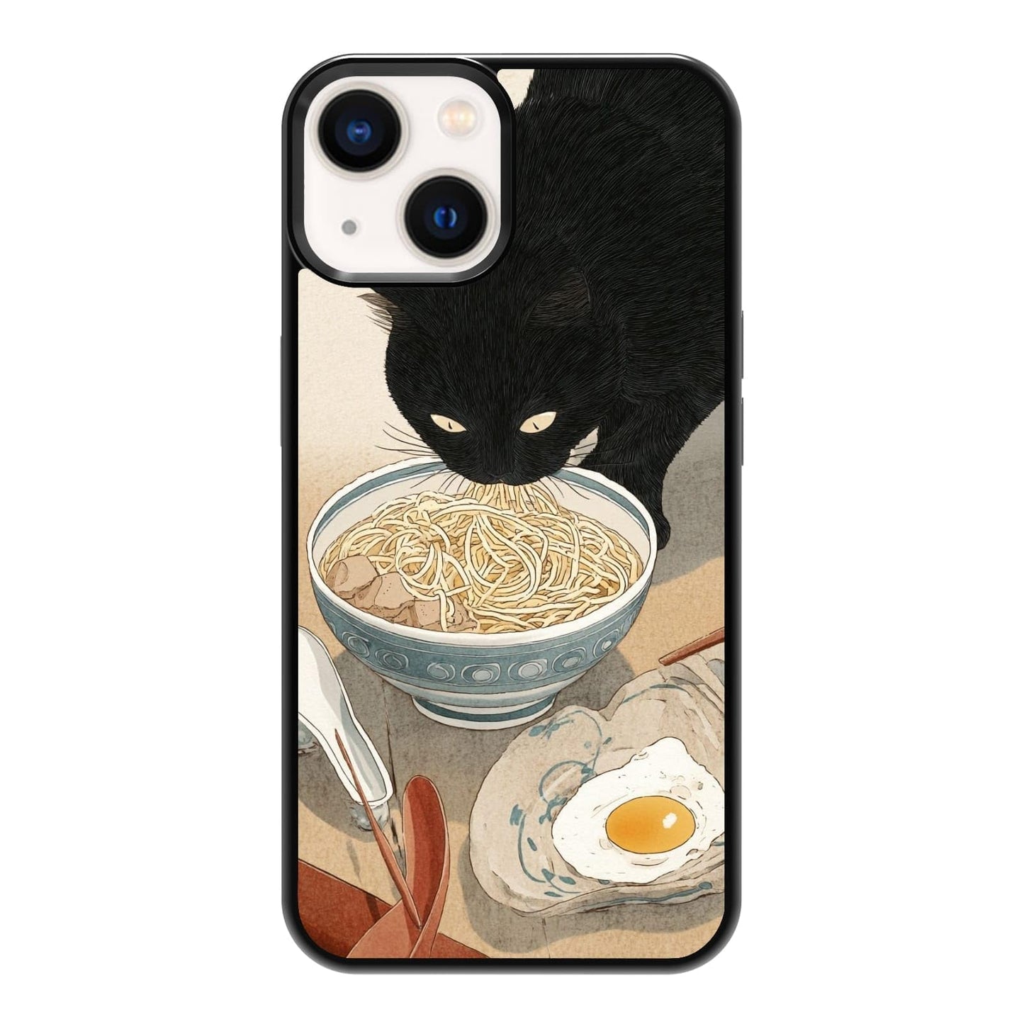 Plant Lover Black Cat Houseplants Indoor Garden Aesthetic Phone Case, Shockproof Protective Cover for iPhone 11 12 13 14 15 16 17 Pro Max Plus Mini XR 7 8 SE