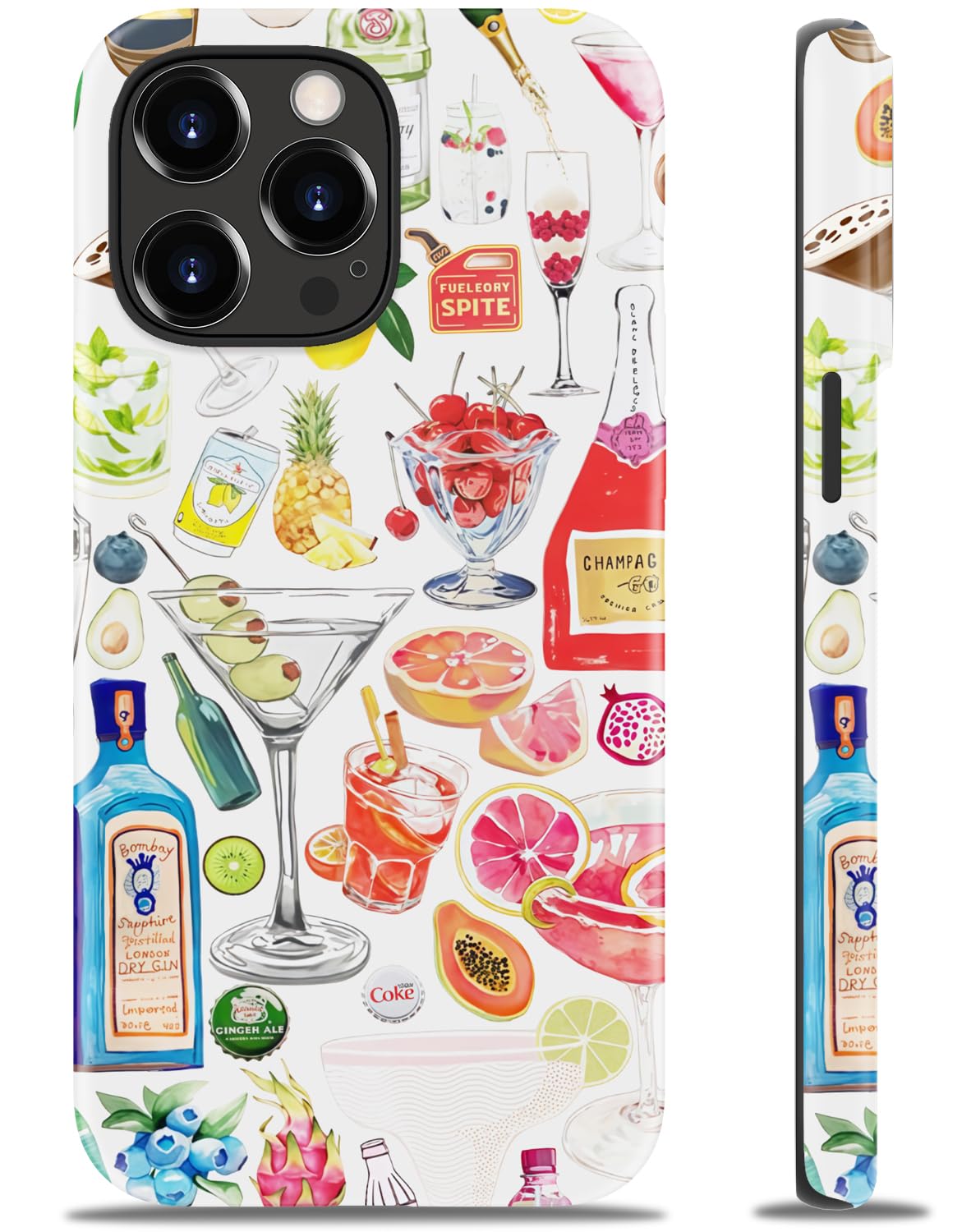 Goodon for iPhone 15 Pro Max Case, Cute Preppy Floral, MagSafe Compatible | Dual-Layer Hard Shell & Silicone, Wireless Charging, Slim Fit Phone Cover with Wildflower Designs for Women Girls