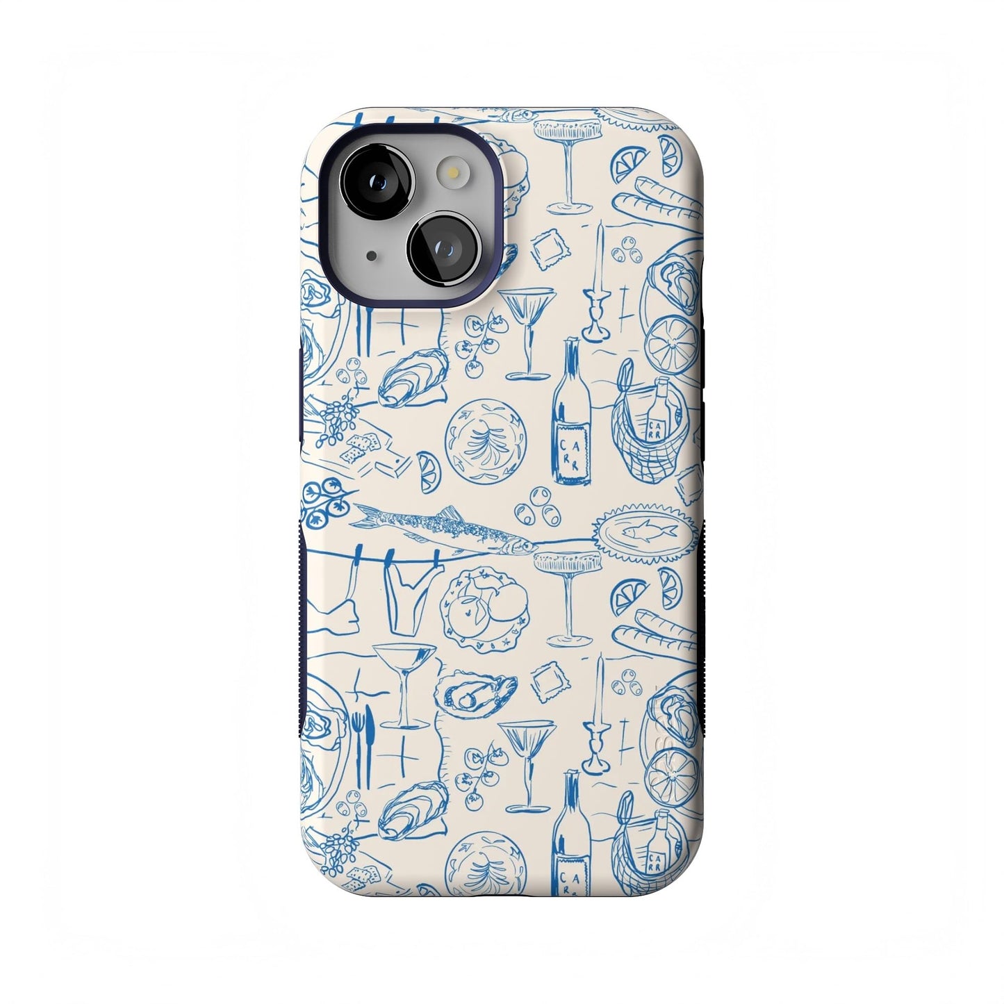 Casely iPhone 14 Case | Hanging Around | Potted Plants Floral | Bold Protective Design | Compatible with MagSafe