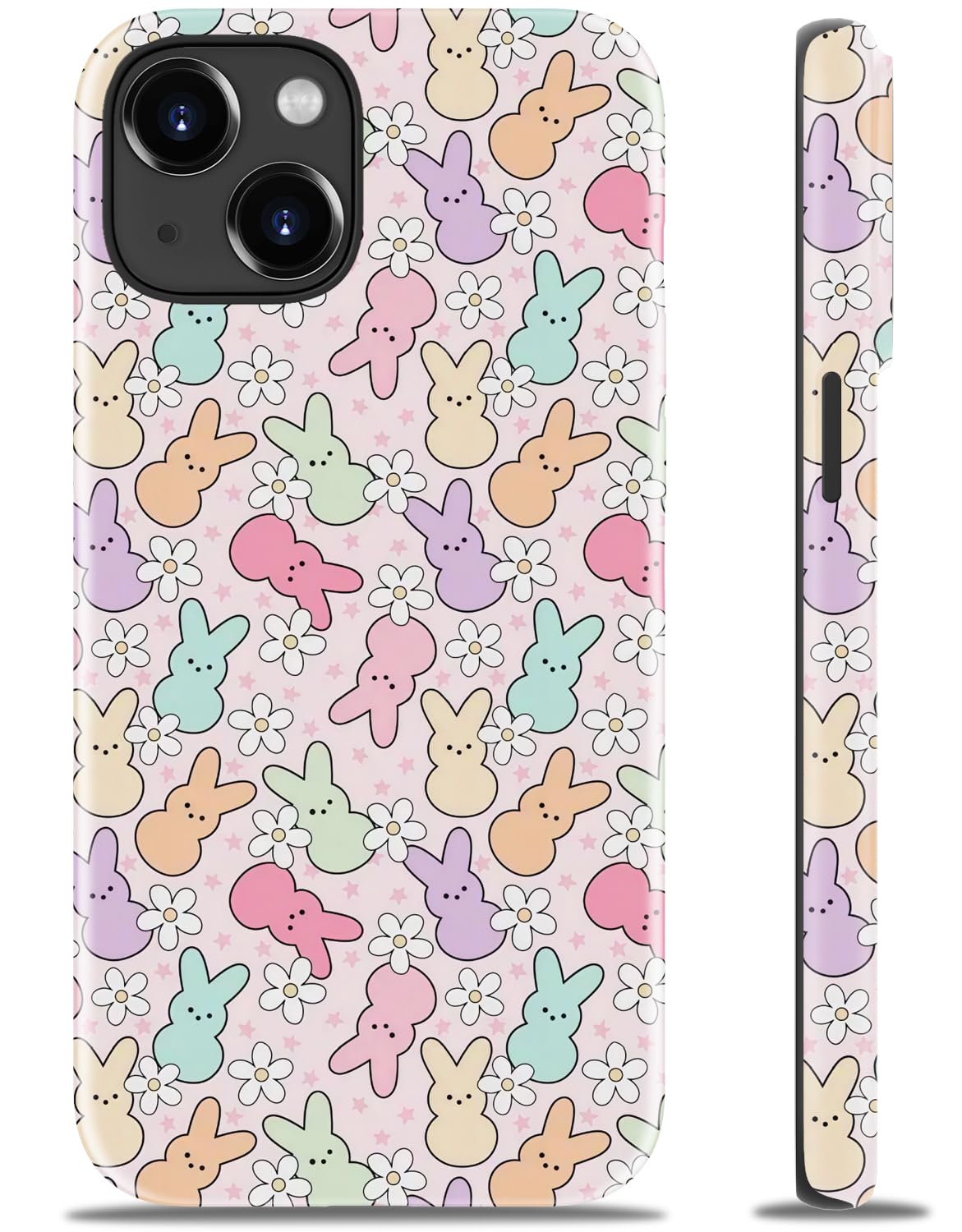 Goodon for iPhone 15 Pro Max Case, Cute Preppy Floral, MagSafe Compatible | Dual-Layer Hard Shell & Silicone, Wireless Charging, Slim Fit Phone Cover with Wildflower Designs for Women Girls