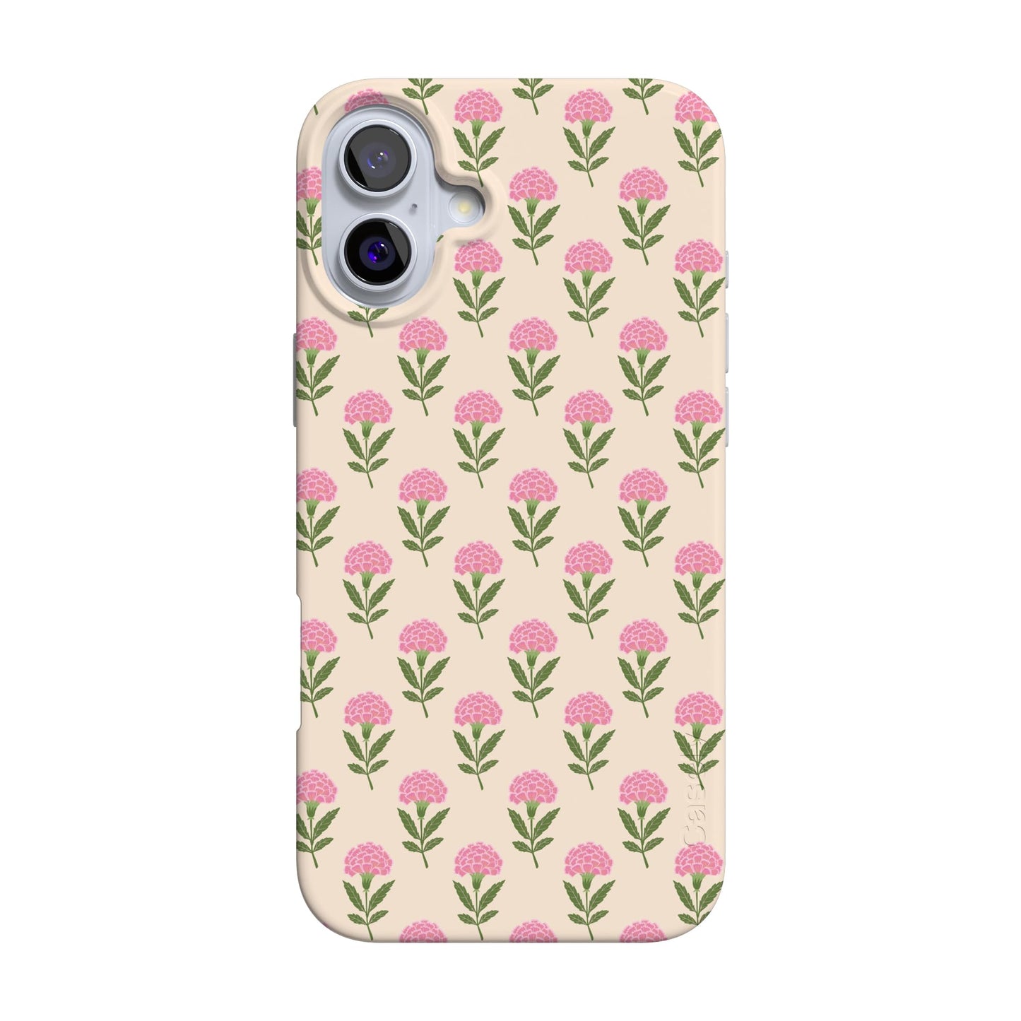 Casely iPhone 16 Case | Chateau Pups | French Dog | Compatible with MagSafe | Classic Ultra Slim Design