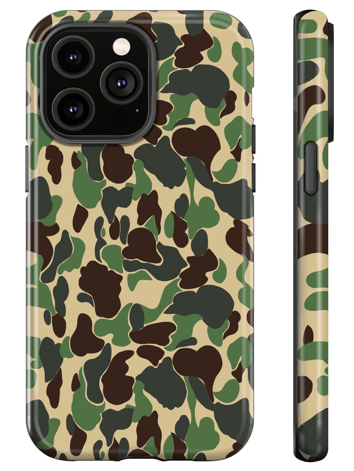 Case for iPhone 12 Pro,iPhone12,Christmas Tree Floral Phone Case for Girl Women Boy Men,Hybrid Durable Shockproof Soft Silicone Cover