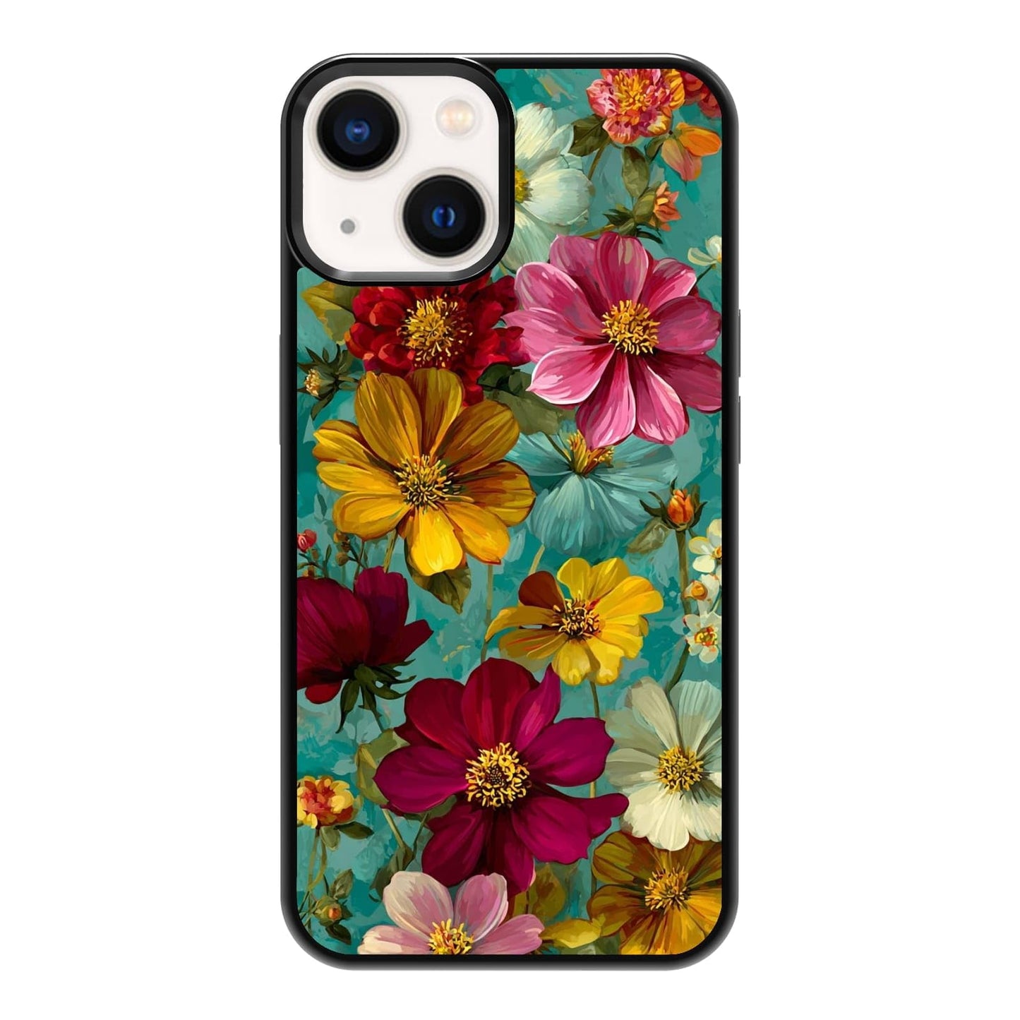 Vintage Black and White Botanical Cactus Agave Desert Nature Phone Case, Shockproof Protective Cover for iPhone 11 12 13 14 15 16 17 Pro Max Plus Mini XR 7 8 SE