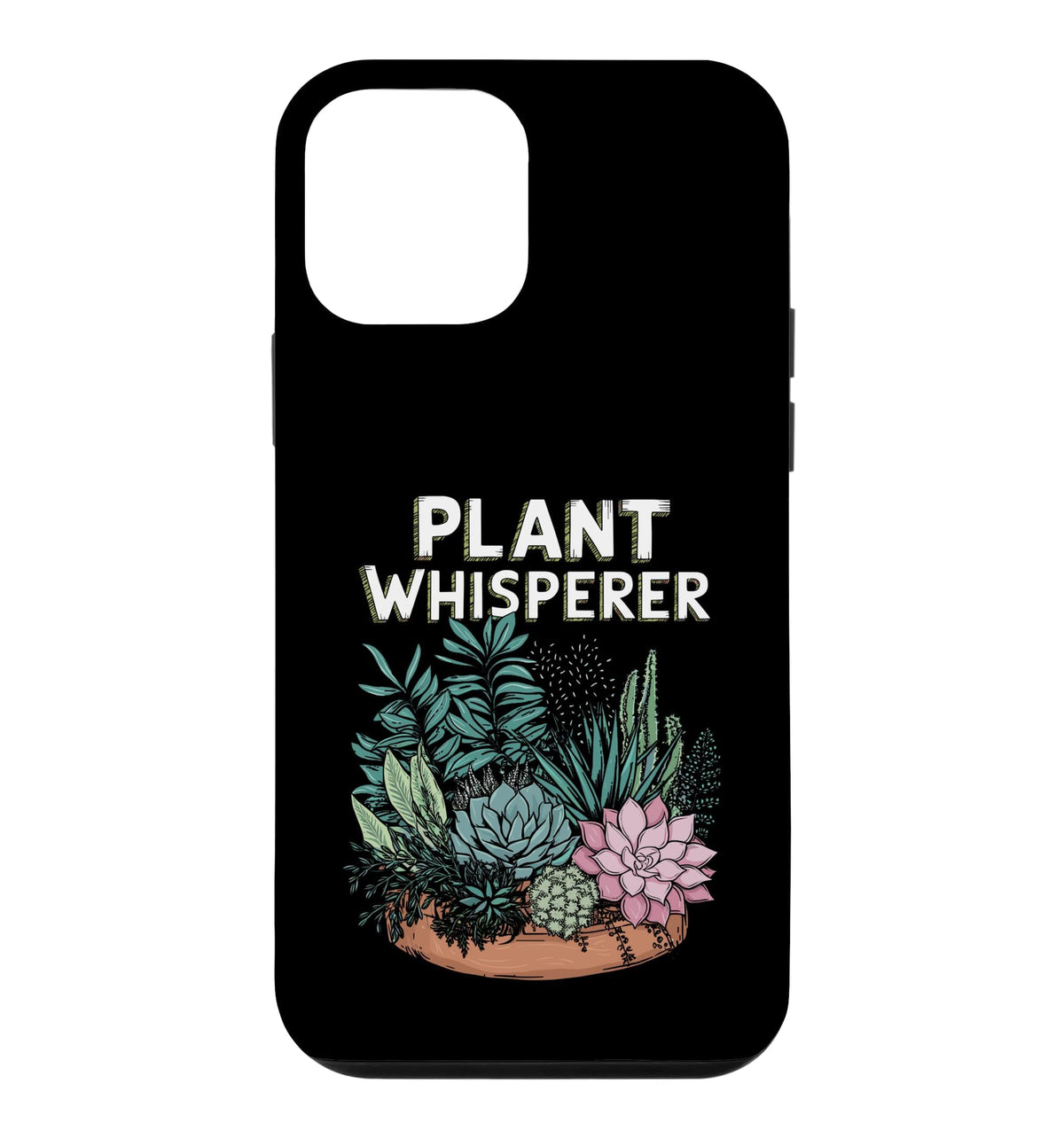 Retro Plant Whisperer Nature Case for iPhone 15