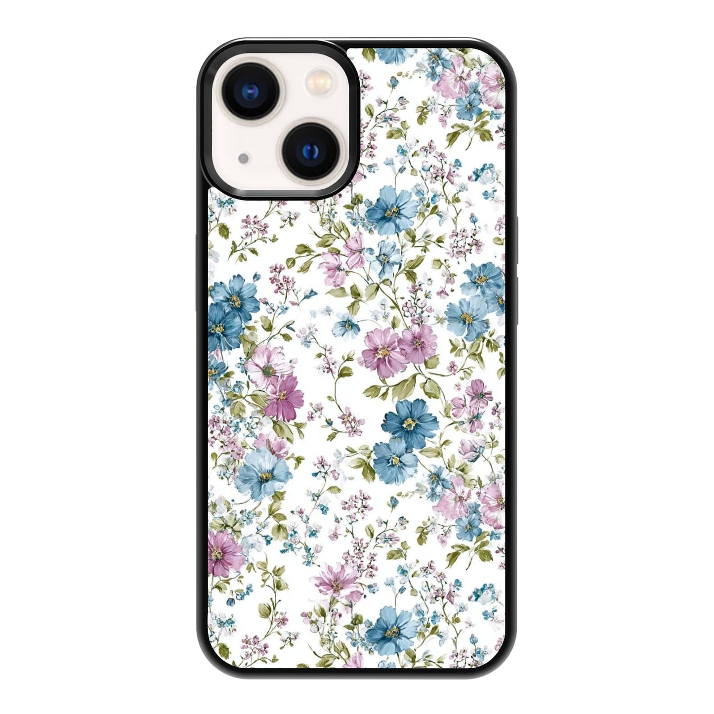 Vintage Green Herb Botanical Leaf Sketch Nature Phone Case, Shockproof Protective Cover for iPhone 11 12 13 14 15 16 17 Pro Max Plus Mini XR 7 8 SE