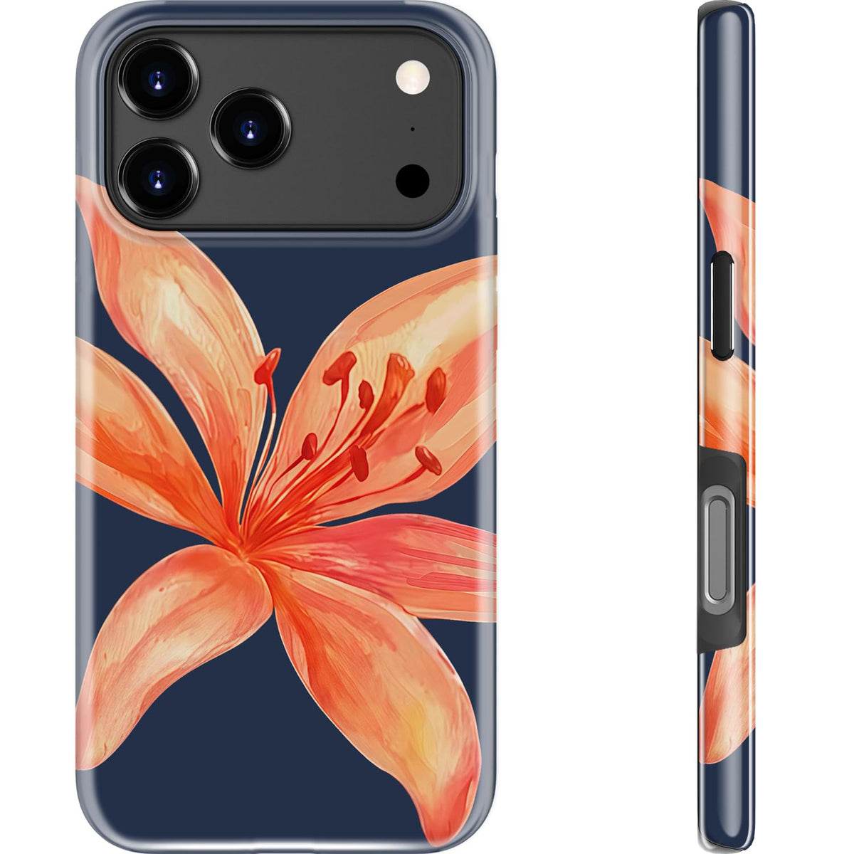 Goodon for iPhone 15 Pro Max Case, Cute Preppy Floral, MagSafe Compatible | Dual-Layer Hard Shell & Silicone, Wireless Charging, Slim Fit Phone Cover with Wildflower Designs for Women Girls