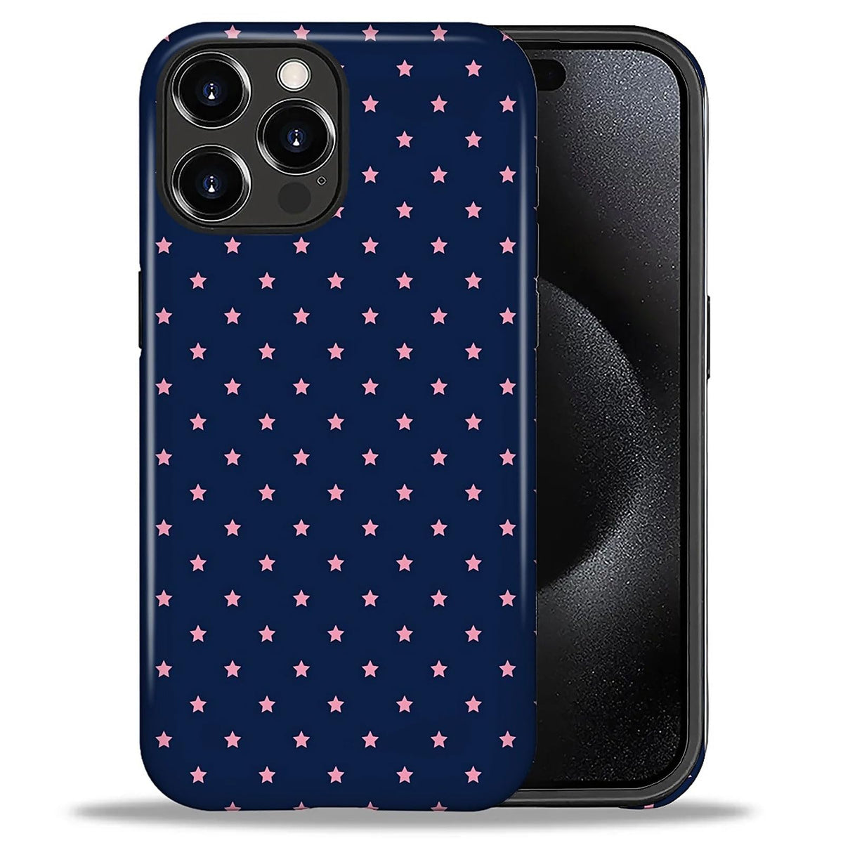 Case Compatible with iPhone 17 Pro,Double Layer Protection, Matte Finish, Anti-Drop and Anti-Fingerprint Armor -Yellow Striped Taco Vacation Sausage Dog Collage