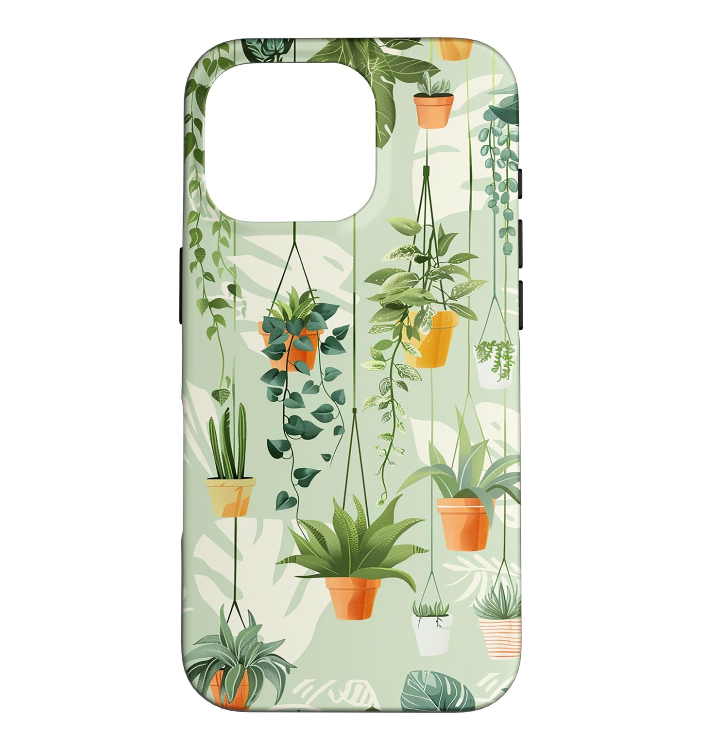 Potted Plants Botanical Gardening Case for iPhone 16