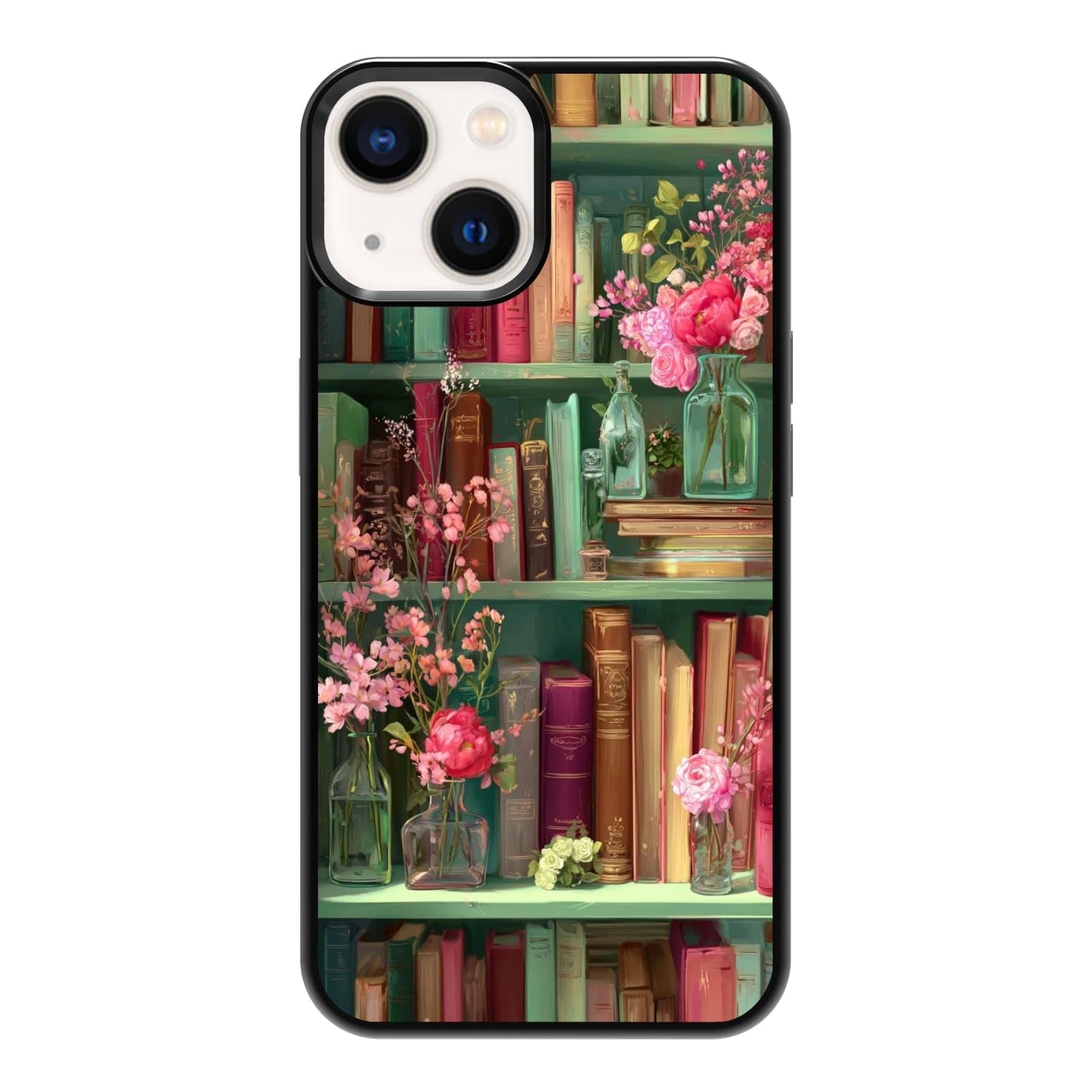 Vibrant Redwood Forest Path Wildflowers Nature Landscape Phone Case, Shockproof Protective Cover for iPhone 11 12 13 14 15 16 17 Pro Max Plus Mini XR 7 8 SE