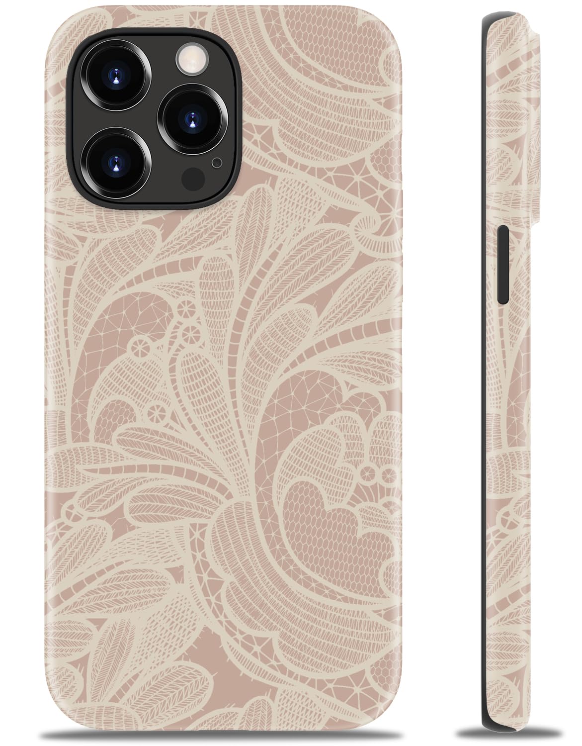 Goodon for iPhone 15 Pro Max Case, Cute Preppy Floral, MagSafe Compatible | Dual-Layer Hard Shell & Silicone, Wireless Charging, Slim Fit Phone Cover with Wildflower Designs for Women Girls