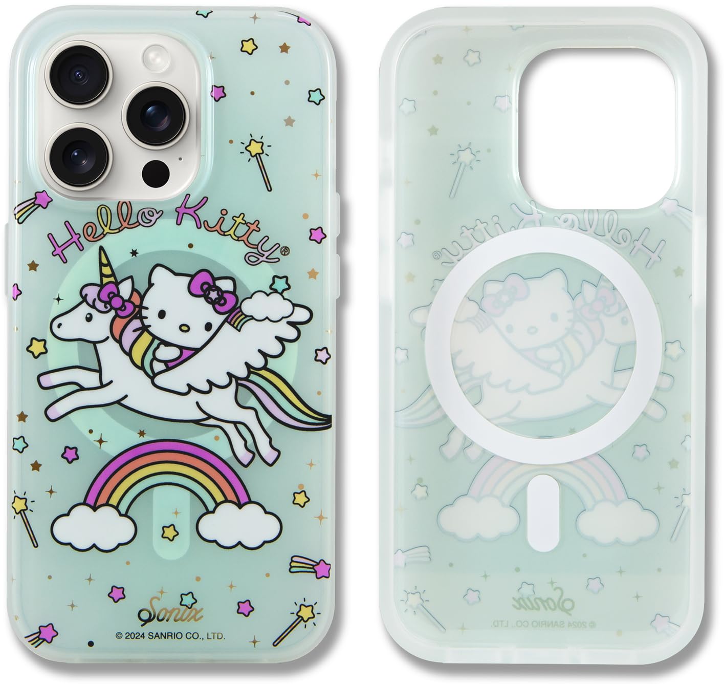Sonix x Sanrio Case for iPhone 14 Pro Max | Compatible with MagSafe | 10ft Drop Tested | Hello Kitty and Friends Stickers