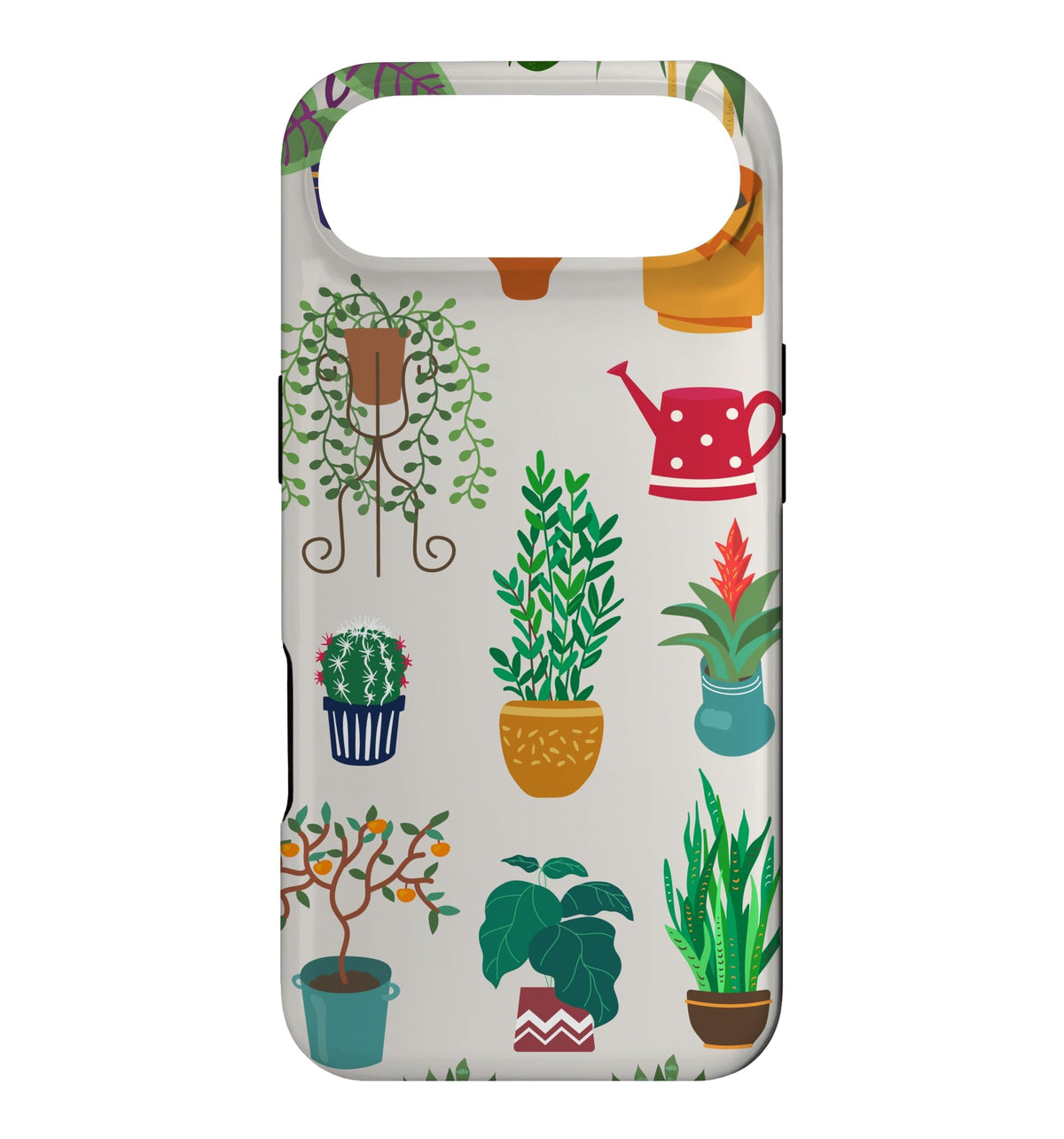 Indoor and Outdoor Plant Illustrations | Boho Nature Art Case for iPhone 16