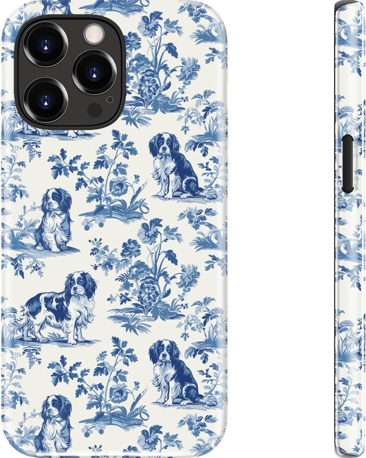 Goodon for iPhone 15 Pro Max Case, Cute Preppy Floral, MagSafe Compatible | Dual-Layer Hard Shell & Silicone, Wireless Charging, Slim Fit Phone Cover with Wildflower Designs for Women Girls