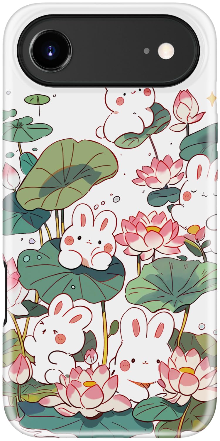 DEENAKIN for iPhone 14/iPhone 13 Case,Cute Floral,Trendy Preppy Y2K Designs | Compatible with Magsafe, Dual-Layer Hard Shell + Silicone, Slim Fit Phone Cover with Flower for Women Girls