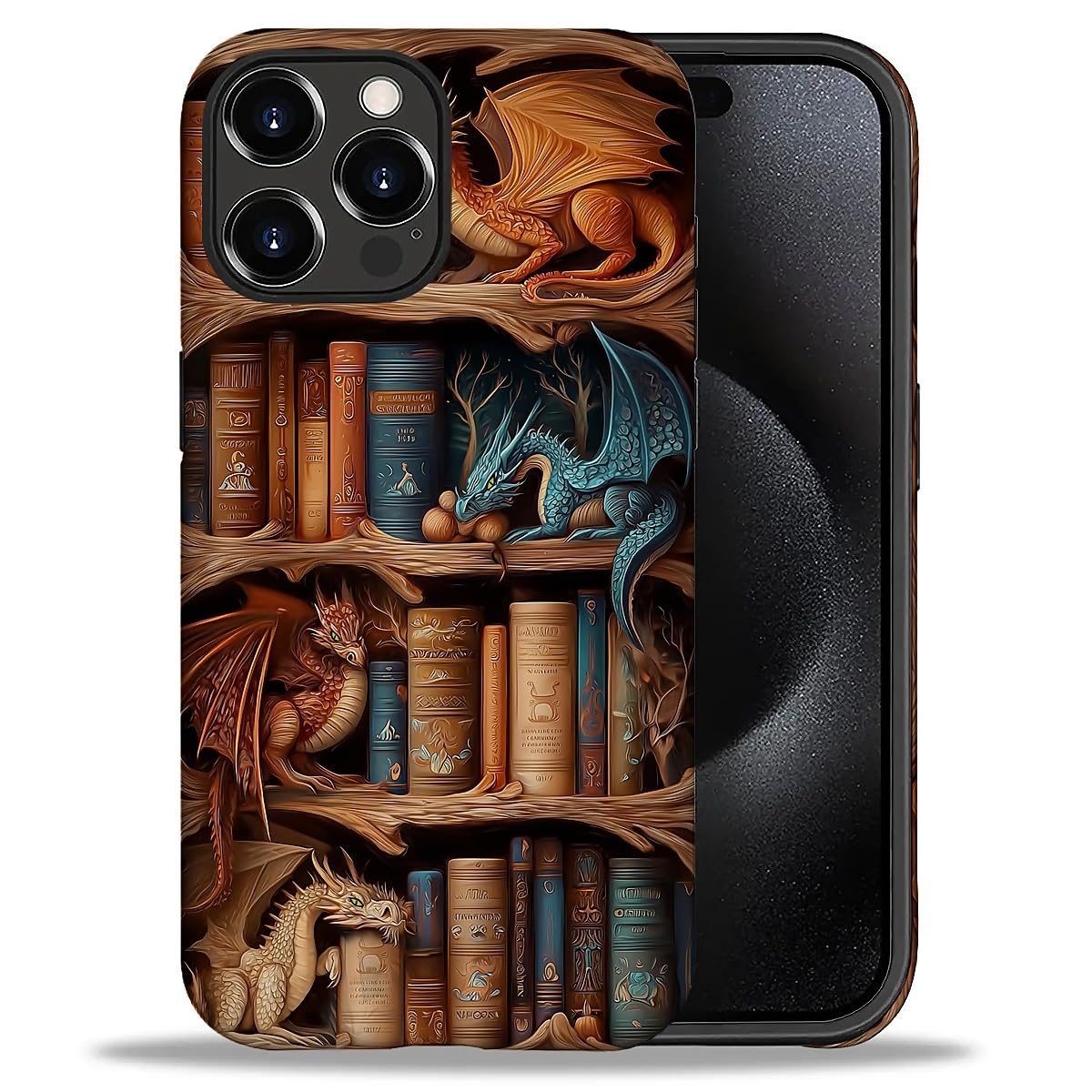 CARLOCA Case for iPhone 16 Pro,Vintage Cat Animal Pet Lover Collage Design Hybrid Dual Protection Soft TPU + Hard PC, Shockproof & Anti-Scratch Cover Men Women Stylish Protective Phone Case
