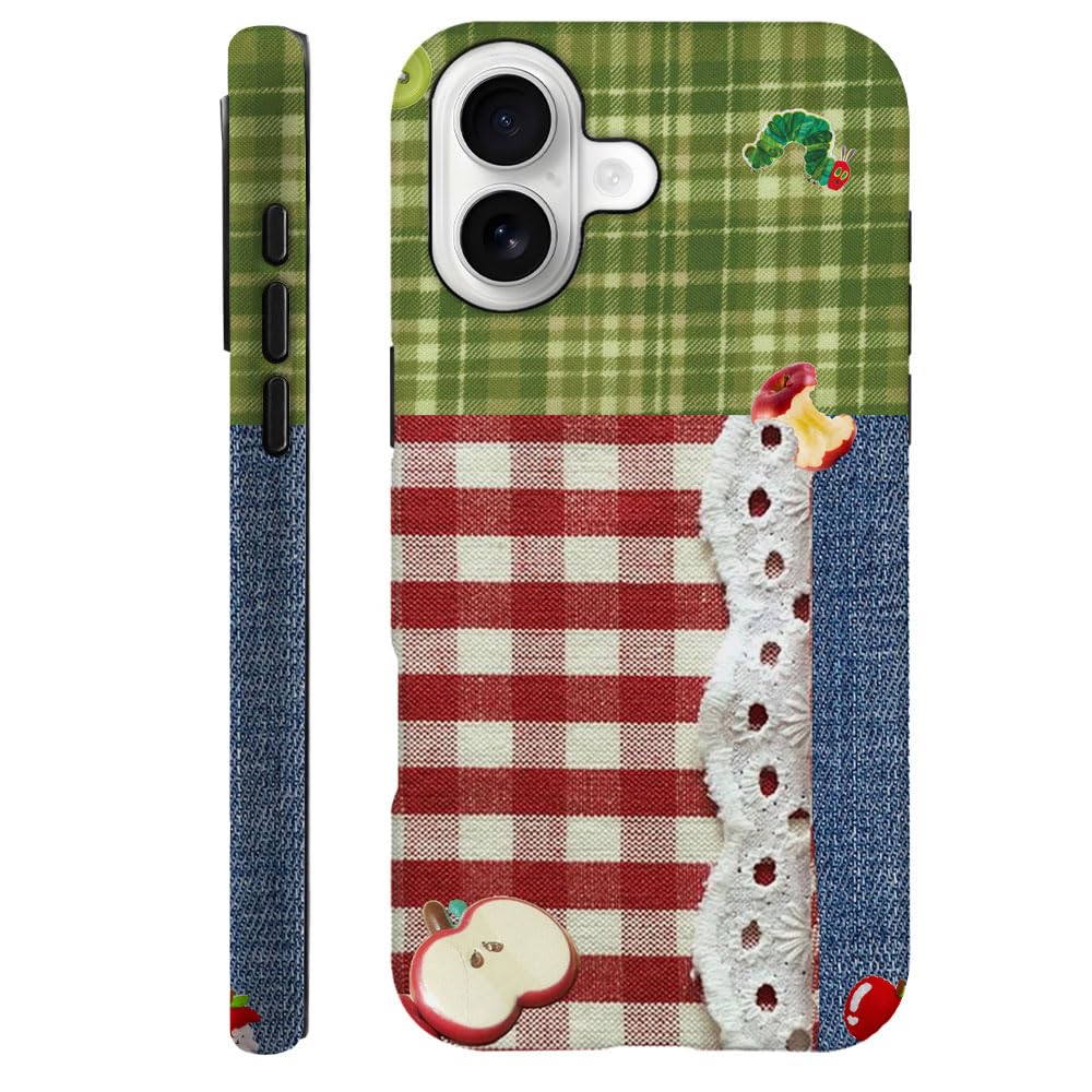 Compatible with iPhone 15 Pro,Durable & Shockproof Phone Case Cover Design - Christmas Retro Doodle