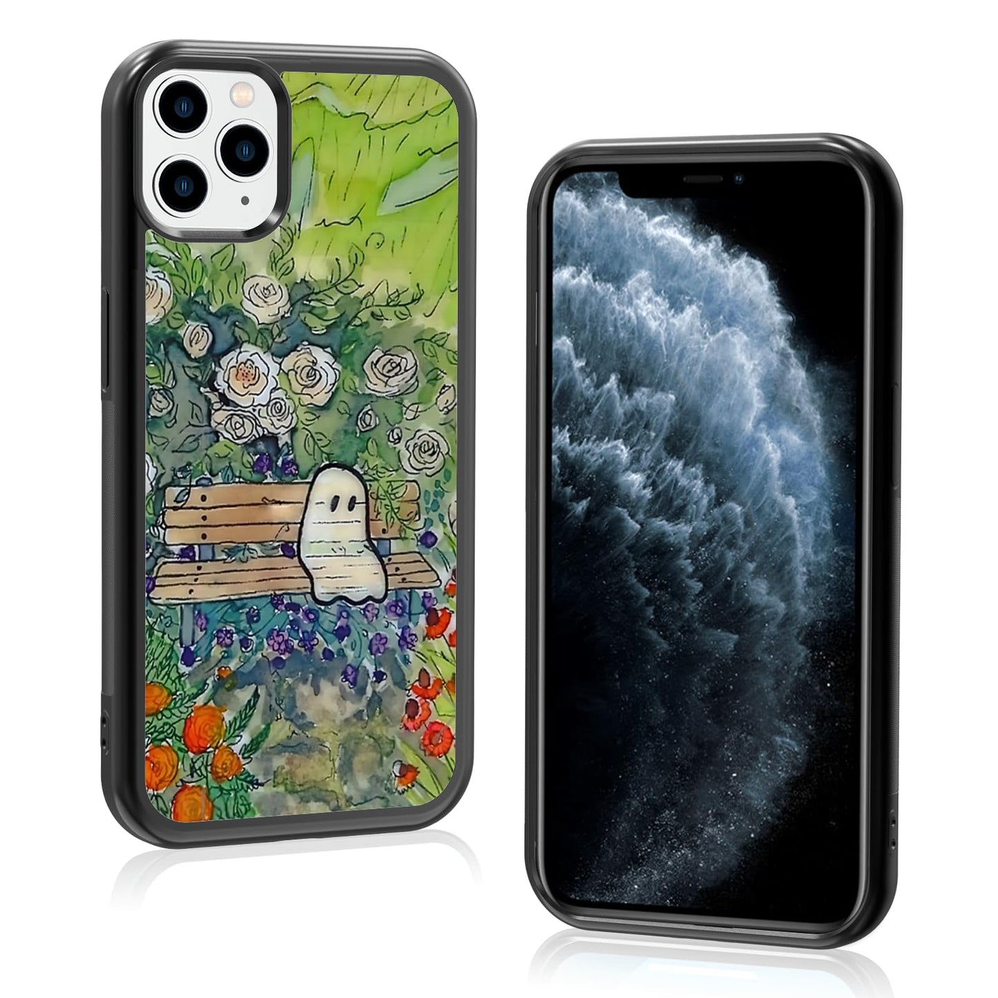 Cute Christmas Tree Bow Phone Case: Kawaii Winter Non-Slip Design Compatible with iPhone 13./14 Case for Women & Girl（14）