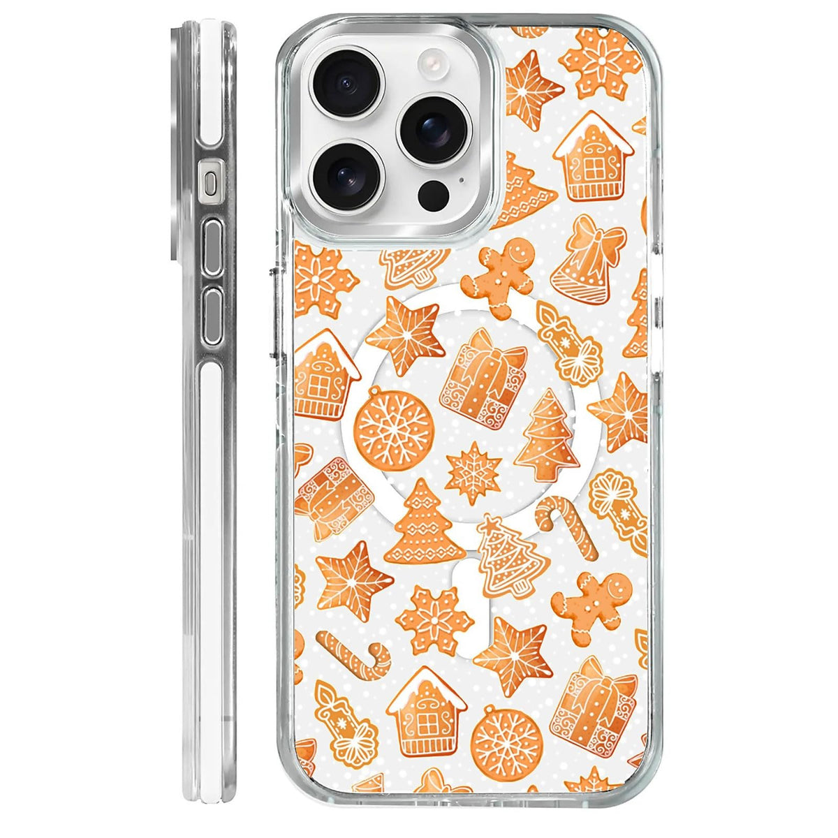 for iPhone 15 Case,Compatible with MagSafe,The Transparent TPU Silicone Protects The Phone Case from Drops, Slips and Fingerprints.Blue Ocean Whale Shark Octopus Turtle Collage
