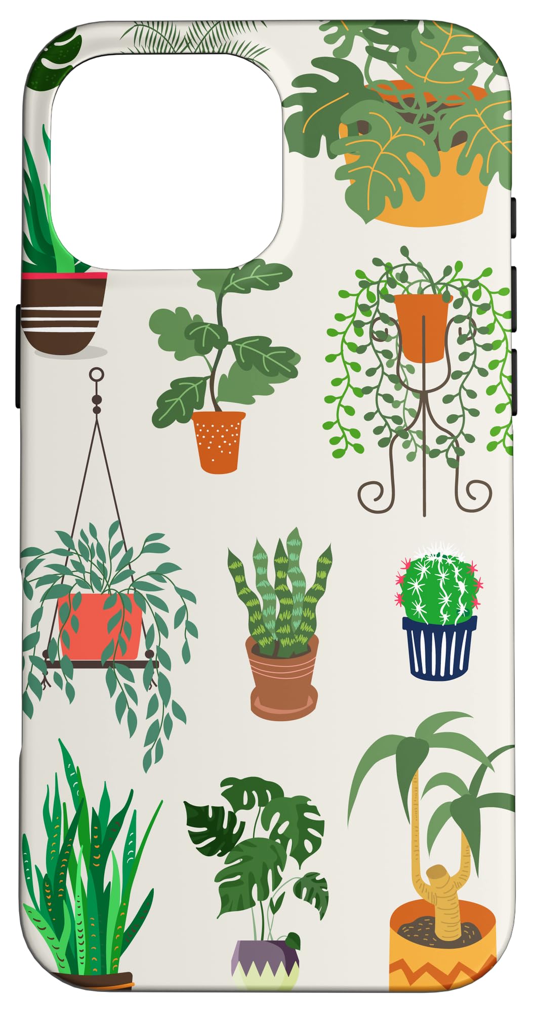 Indoor and Outdoor Plant Illustrations | Boho Nature Art Case for iPhone 14