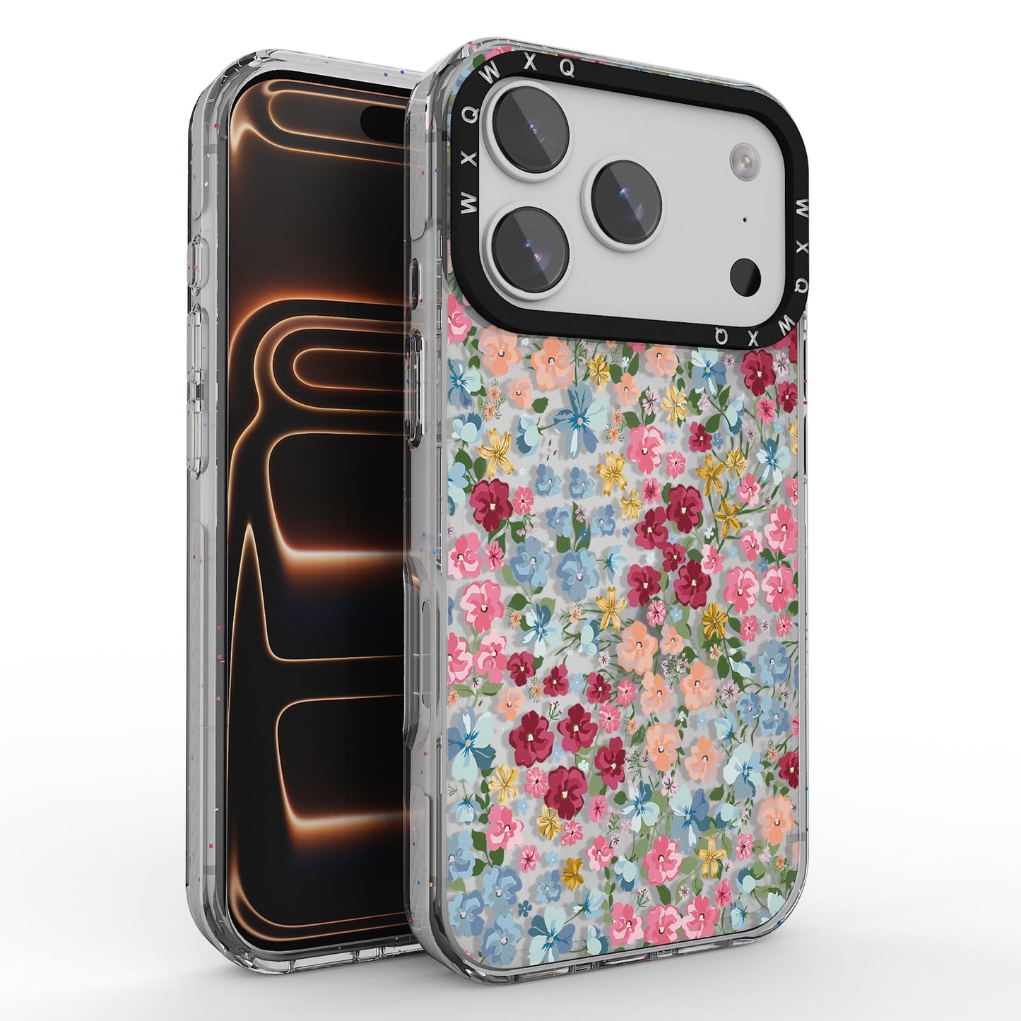for iPhone 16 pro max Graffiti of Cartoon Animal Clear Phone Case | TPU+PC Premium Painted Anti-Drop Phone Case Superior Shock Absorption Military-Grade Drop Protection cover