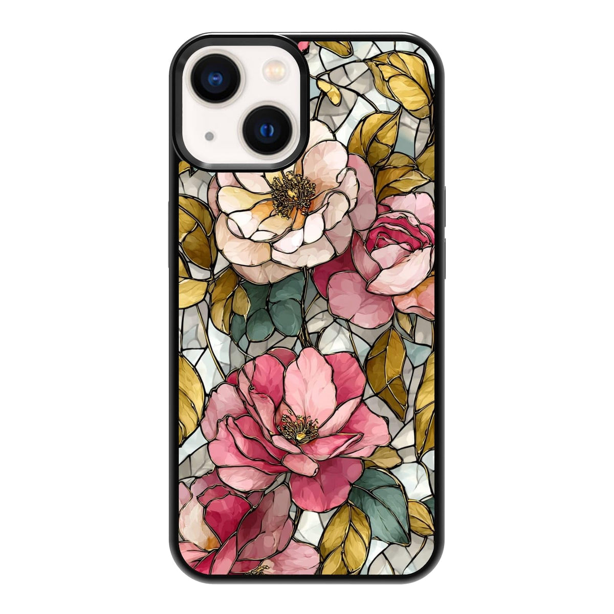 Vintage Black and White Botanical Cactus Agave Desert Nature Phone Case, Shockproof Protective Cover for iPhone 11 12 13 14 15 16 17 Pro Max Plus Mini XR 7 8 SE