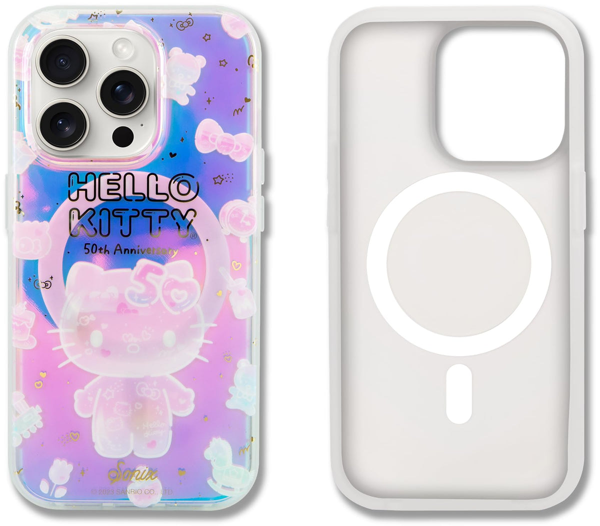 Sonix x Sanrio Case for iPhone 14 Pro Max | Compatible with MagSafe | 10ft Drop Tested | Hello Kitty and Friends Stickers
