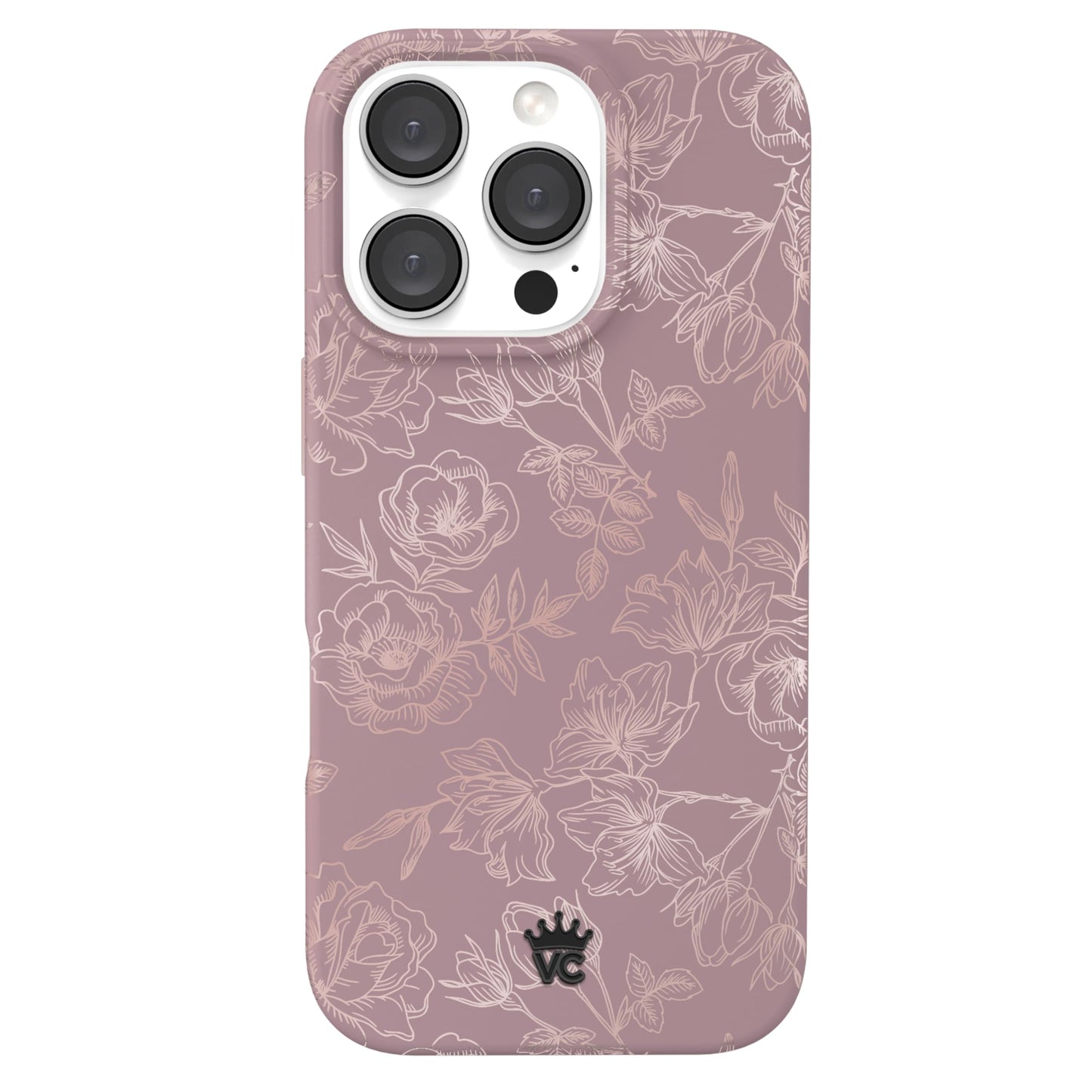 VELVET CAVIAR Christmas Phone Case for iPhone 16 - Compatible with MagSafe [10ft Drop Tested] - Holiday Peppermint Glitter Winter Theme