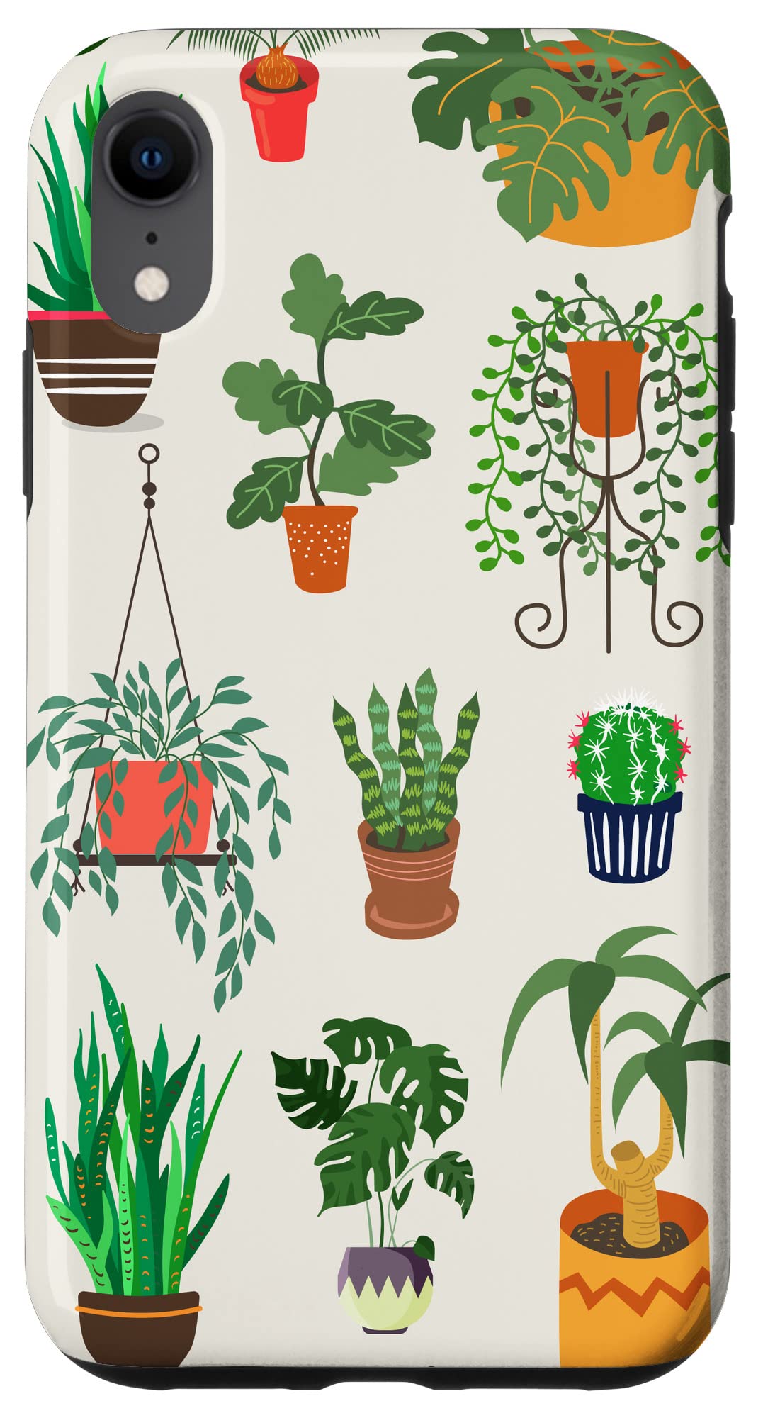 Indoor and Outdoor Plant Illustrations | Boho Nature Art Case for iPhone 14