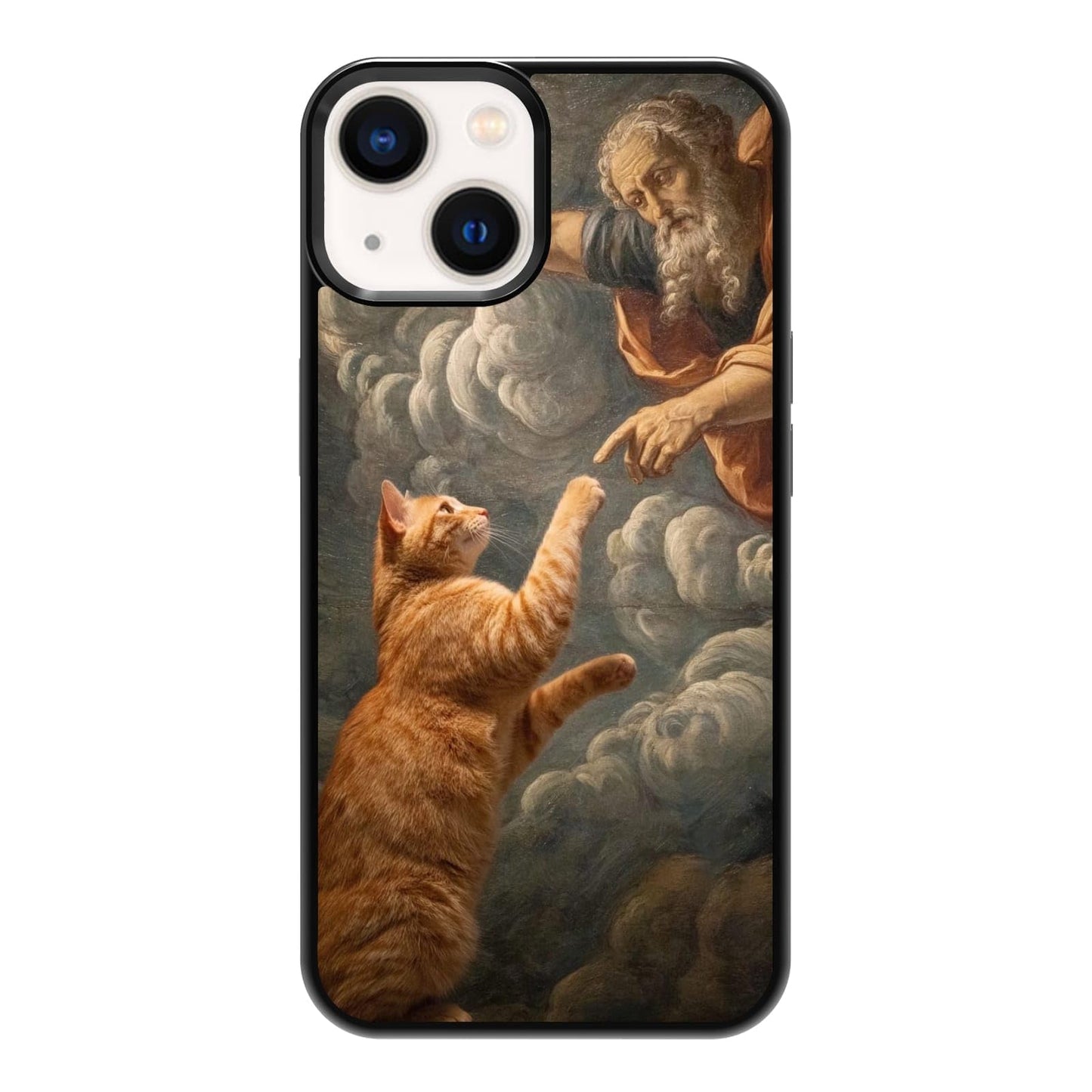 Nature Stained Glass Green Forest Tree Sunlight Phone Case, Shockproof Protective Cover for iPhone 11 12 13 14 15 16 17 Pro Max Plus Mini XR 7 8 SE