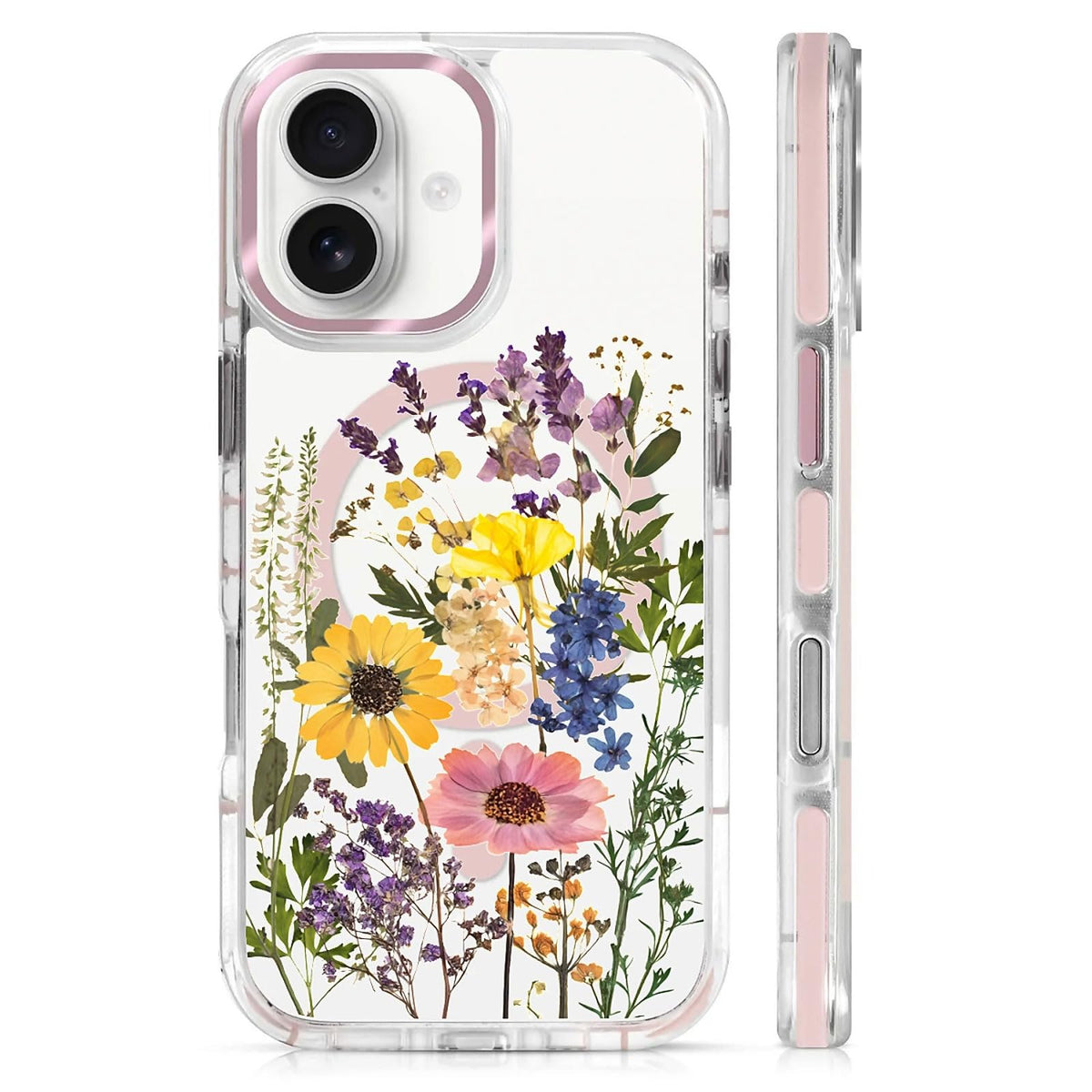for iPhone 15 Case,Compatible with MagSafe,The Transparent TPU Silicone Protects The Phone Case from Drops, Slips and Fingerprints.Blue Ocean Whale Shark Octopus Turtle Collage